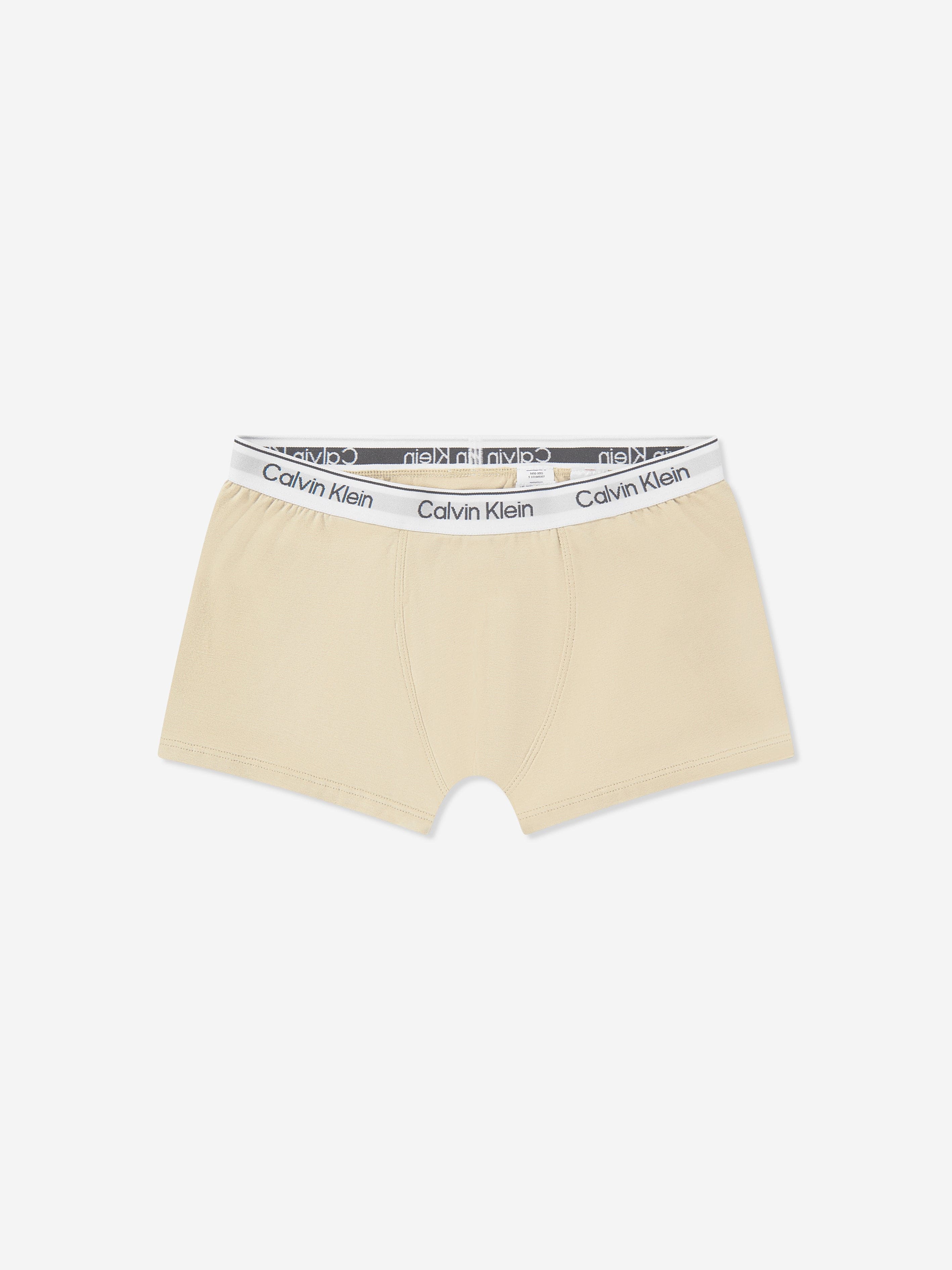 Calvin Klein Boys 5 Pack Boxer Shorts Set in Multicolour
