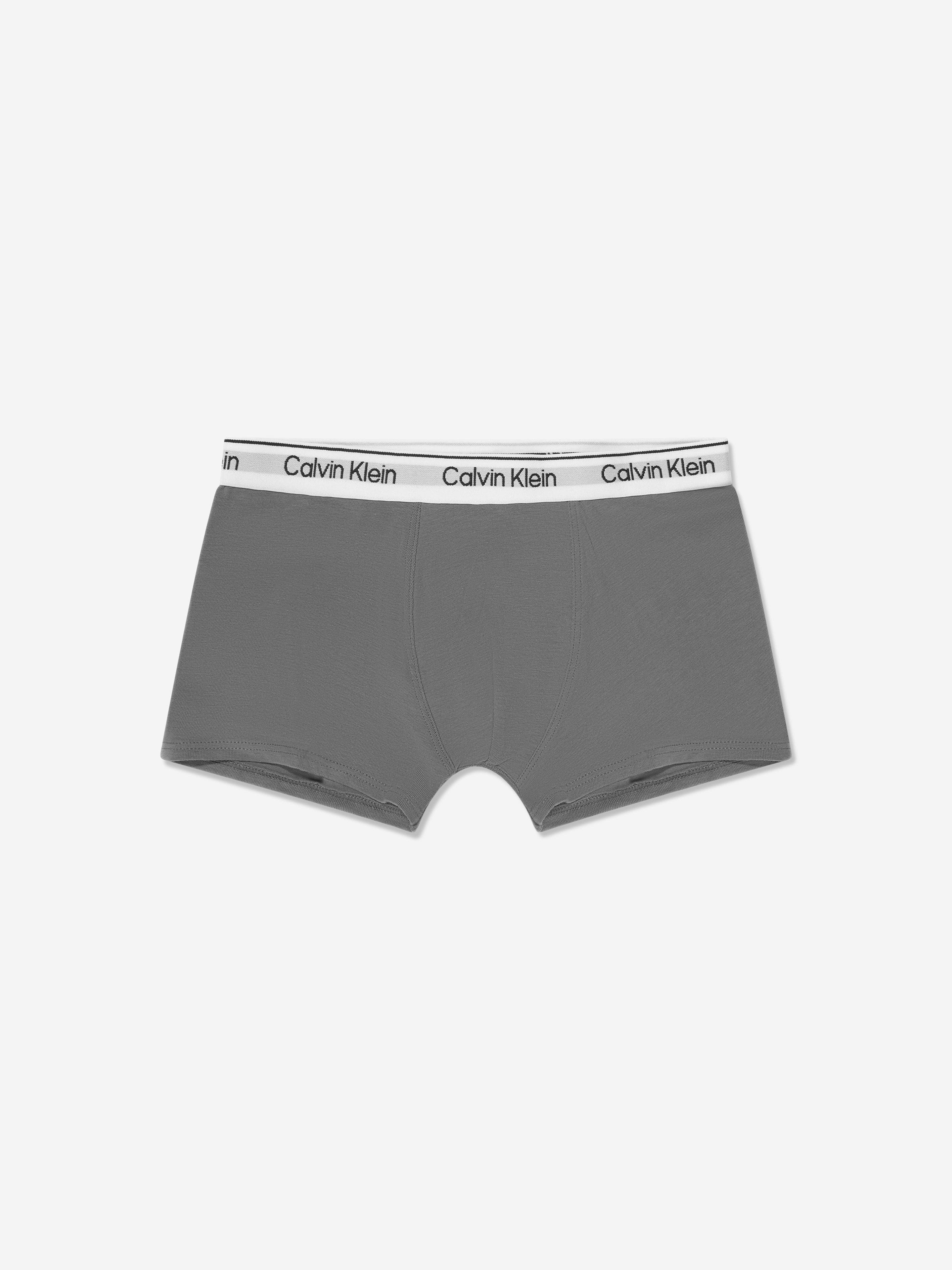 Calvin Klein Boys Boxer Shorts Set (5 Pack) in Blue