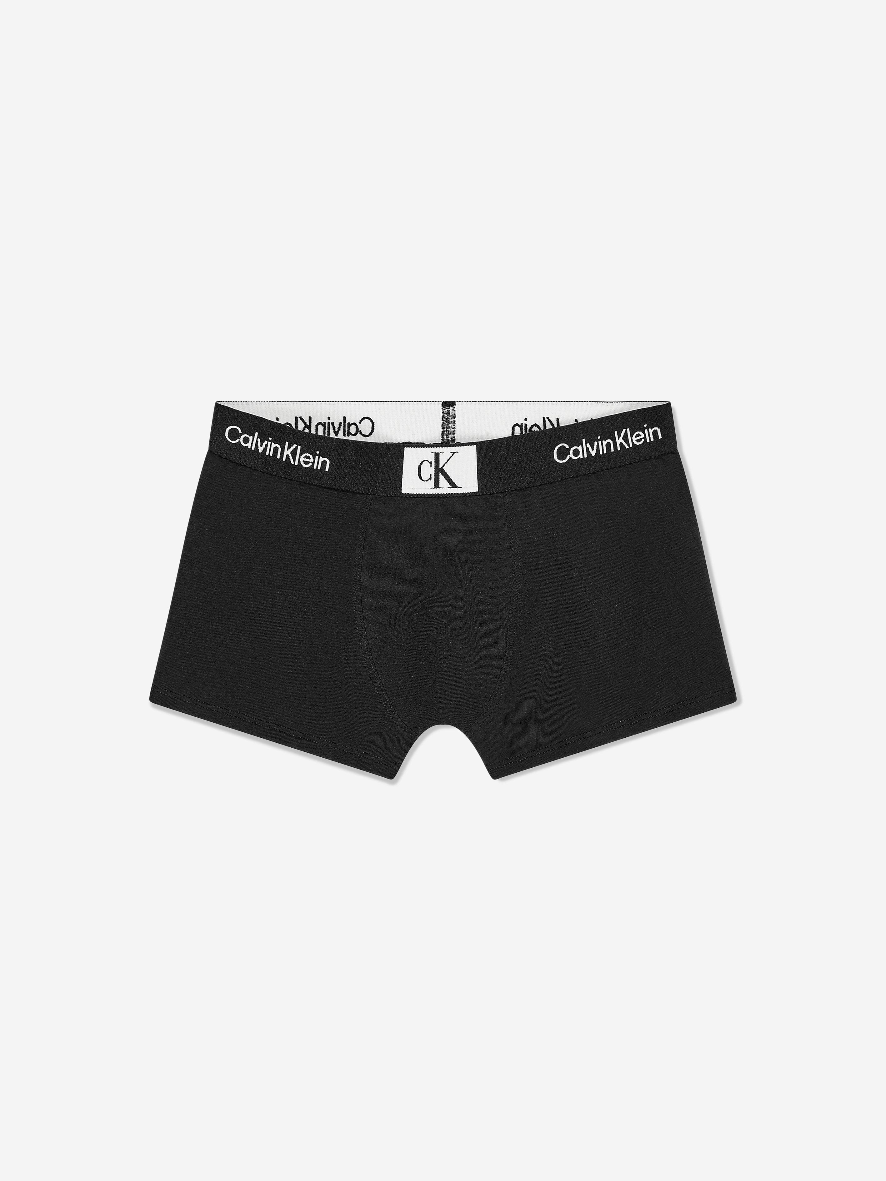 Calvin Klein Boys 2 Pack Boxer Shorts Set in Muklticolour