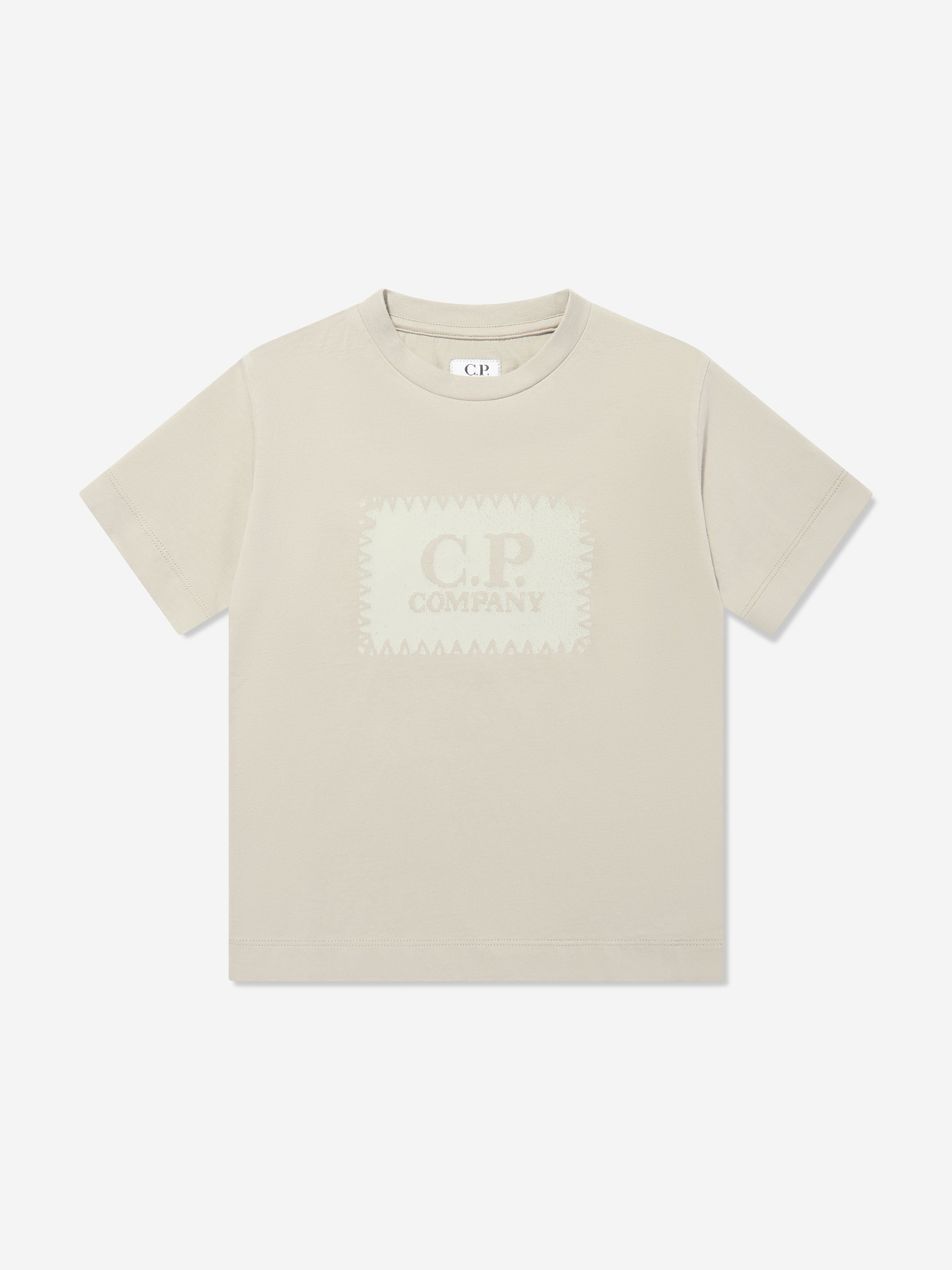 C.P. Company Boys Logo T-Shirt in Green