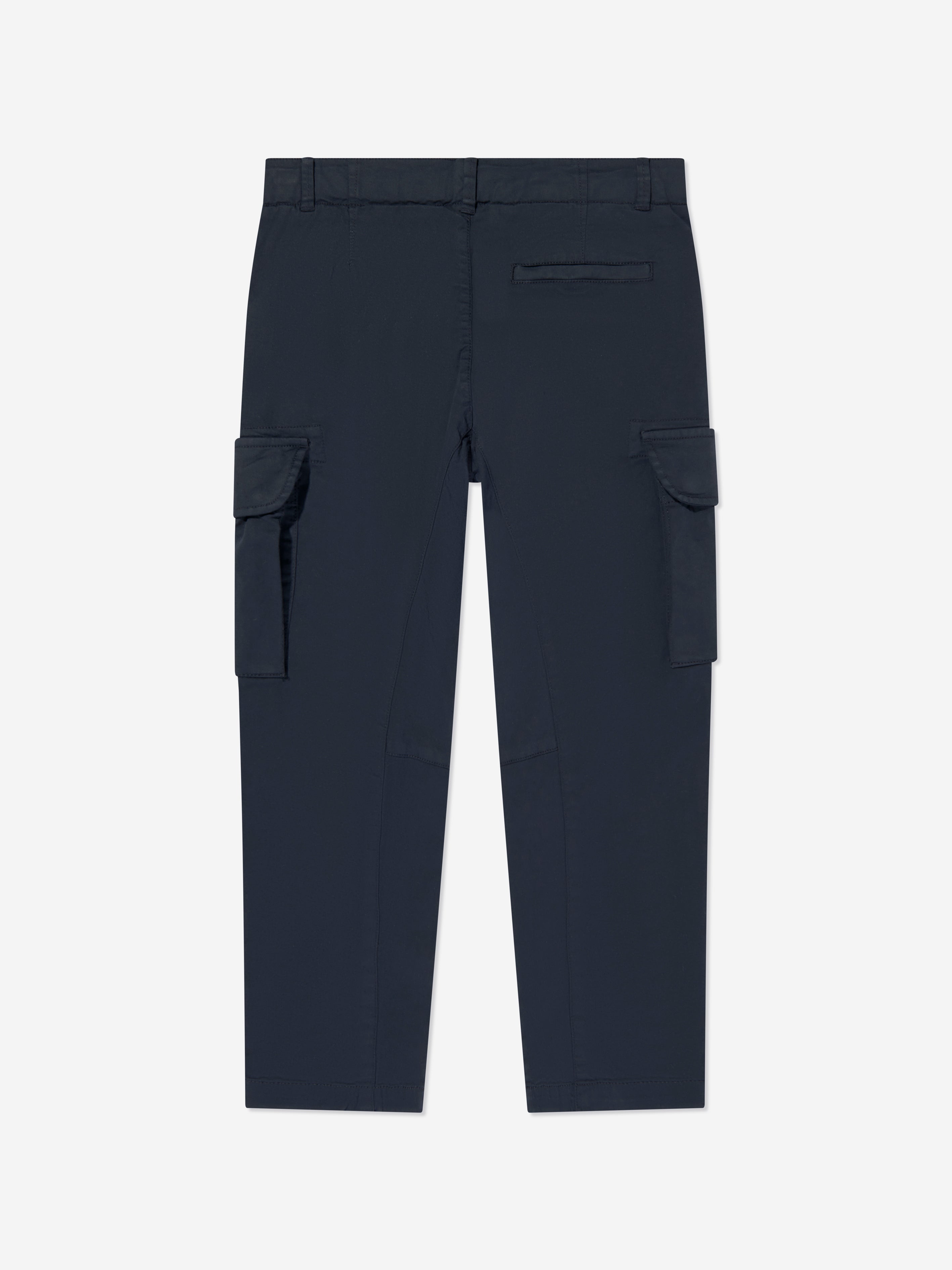 Boys Lens Cargo Trousers in Navy