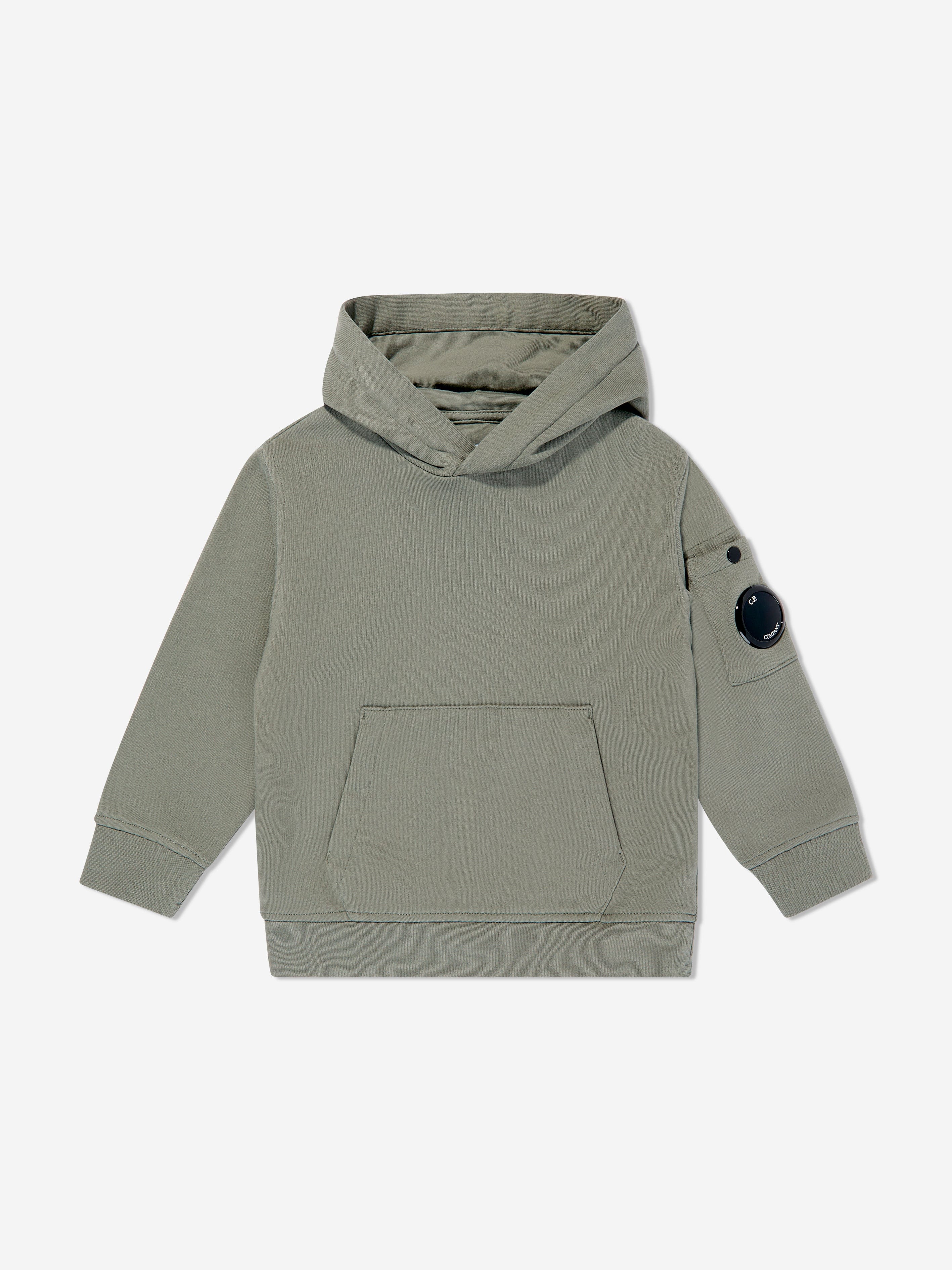 Boys Lens Hoodie in Green
