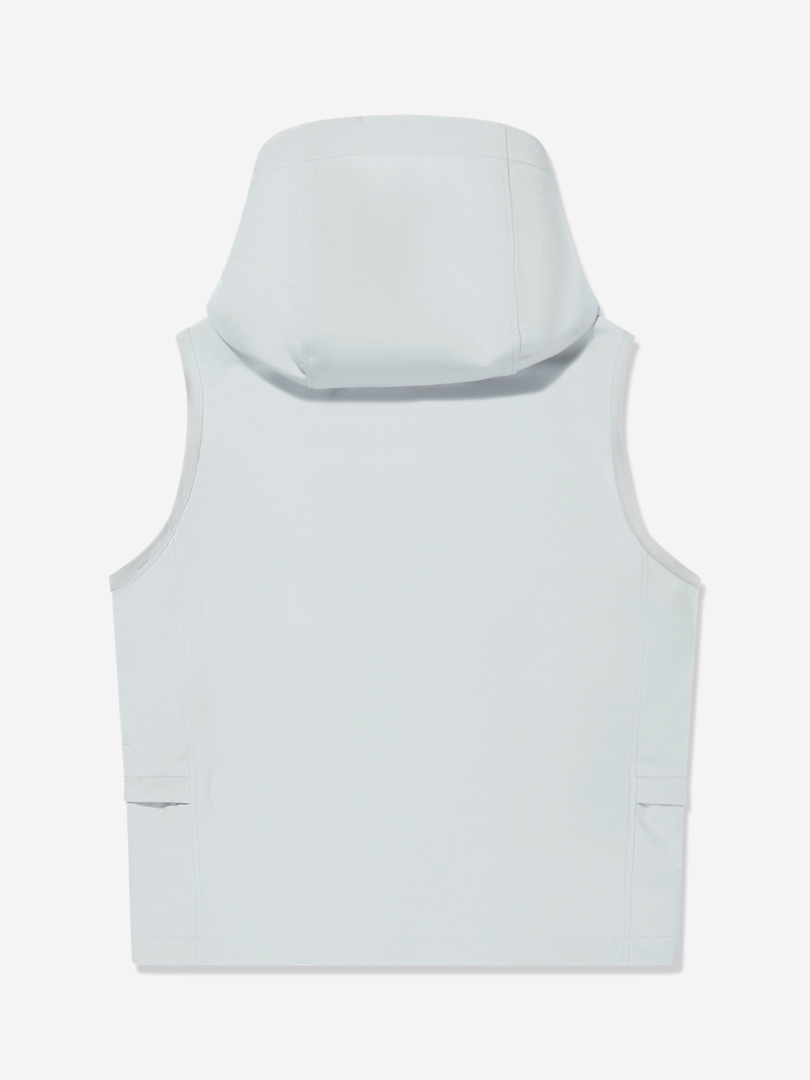 Boys Hooded Gilet in Grey