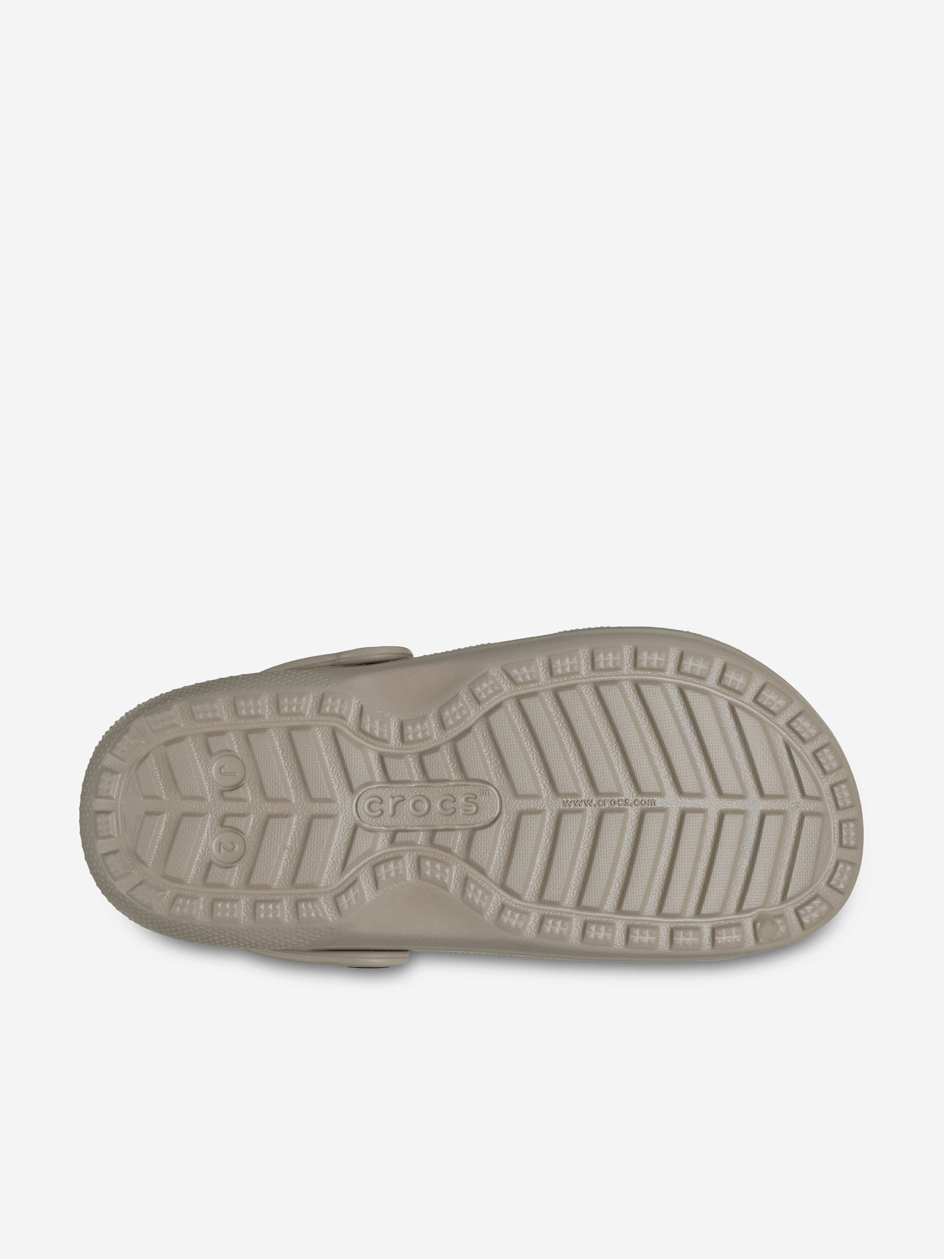 Crocs Kids Classic Lined Clog in Brown