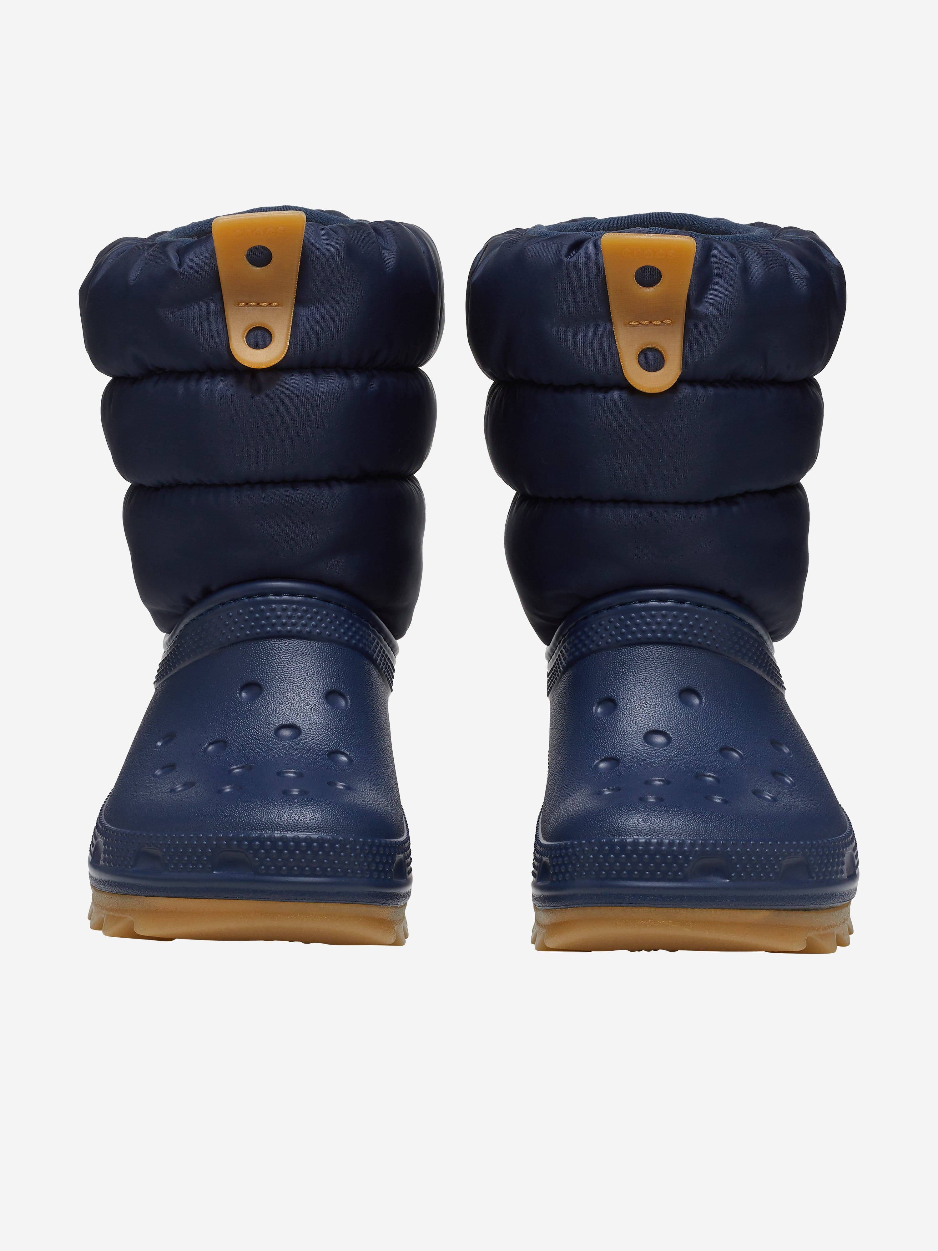 Kids Classic Neo Puff Boots in Navy