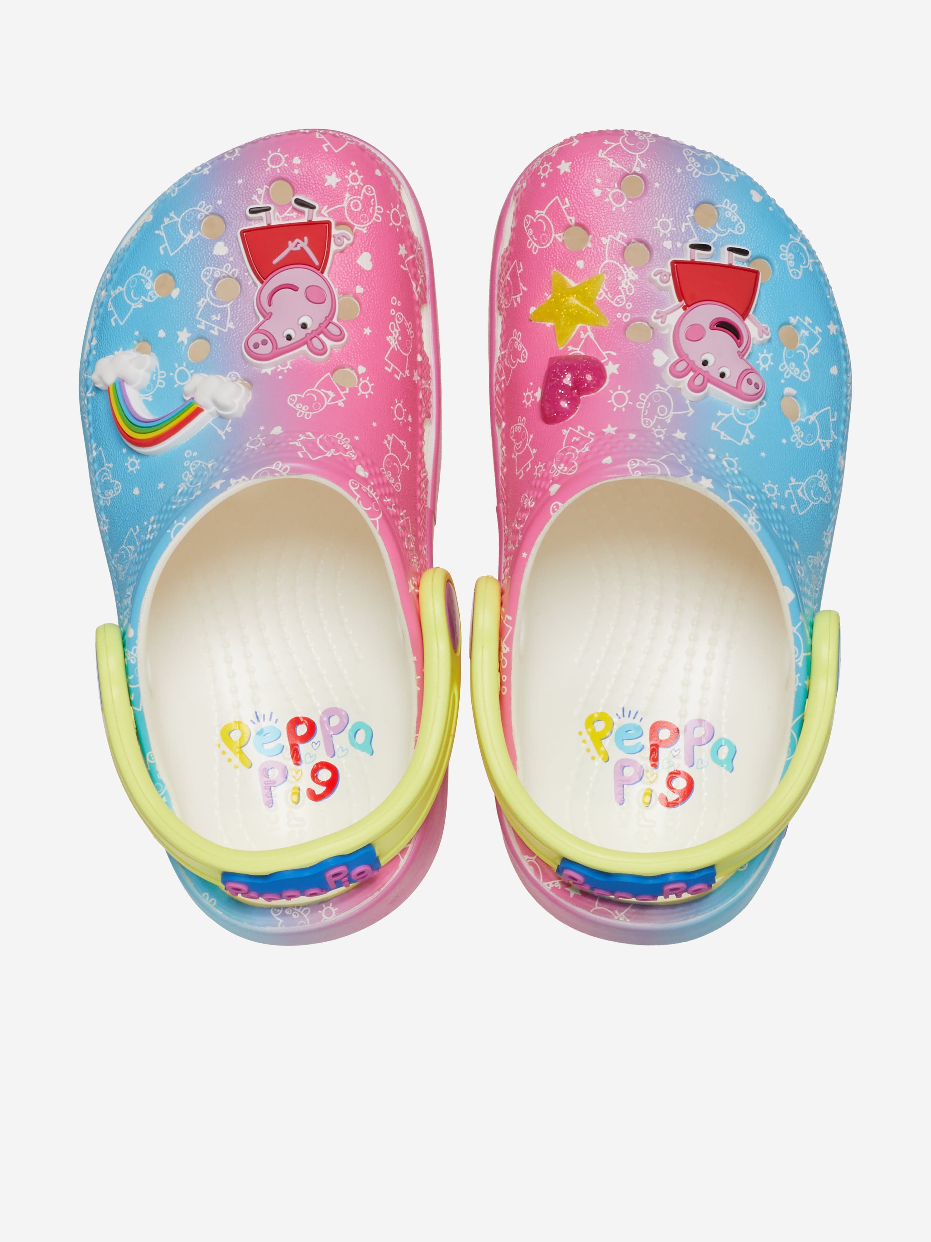 Girls Peppa Pig Clog in Blue