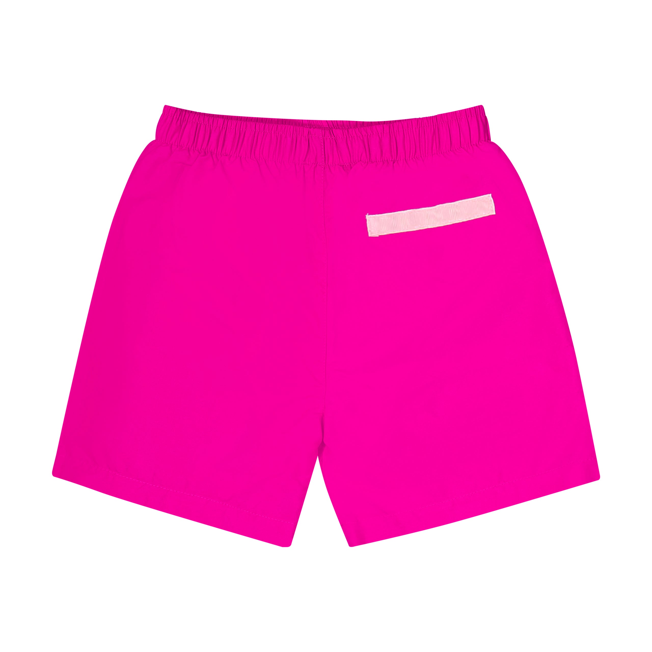 Boys Fuchsia Stripes Swim Shorts