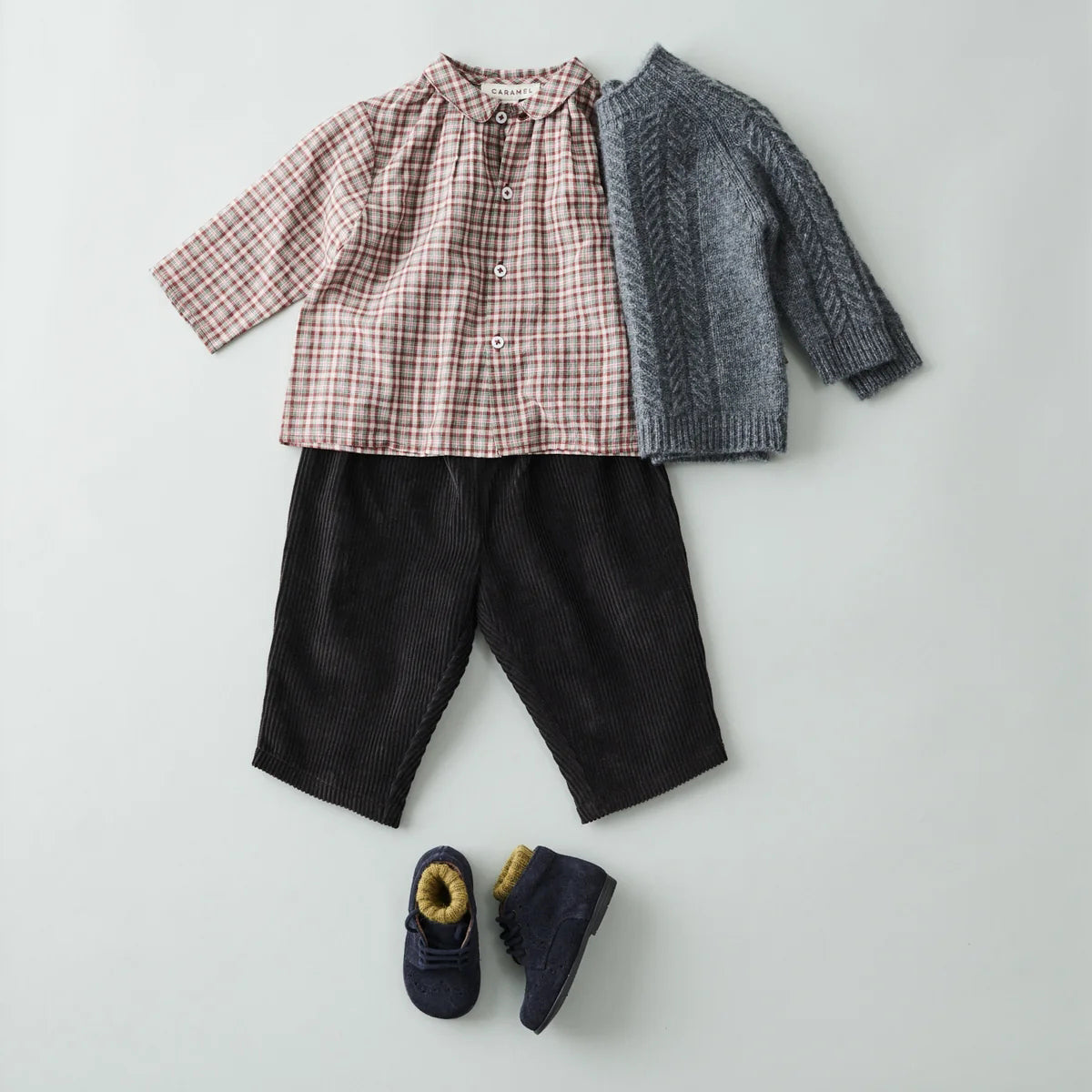 Baby Girls Pink Check Cotton Shirt