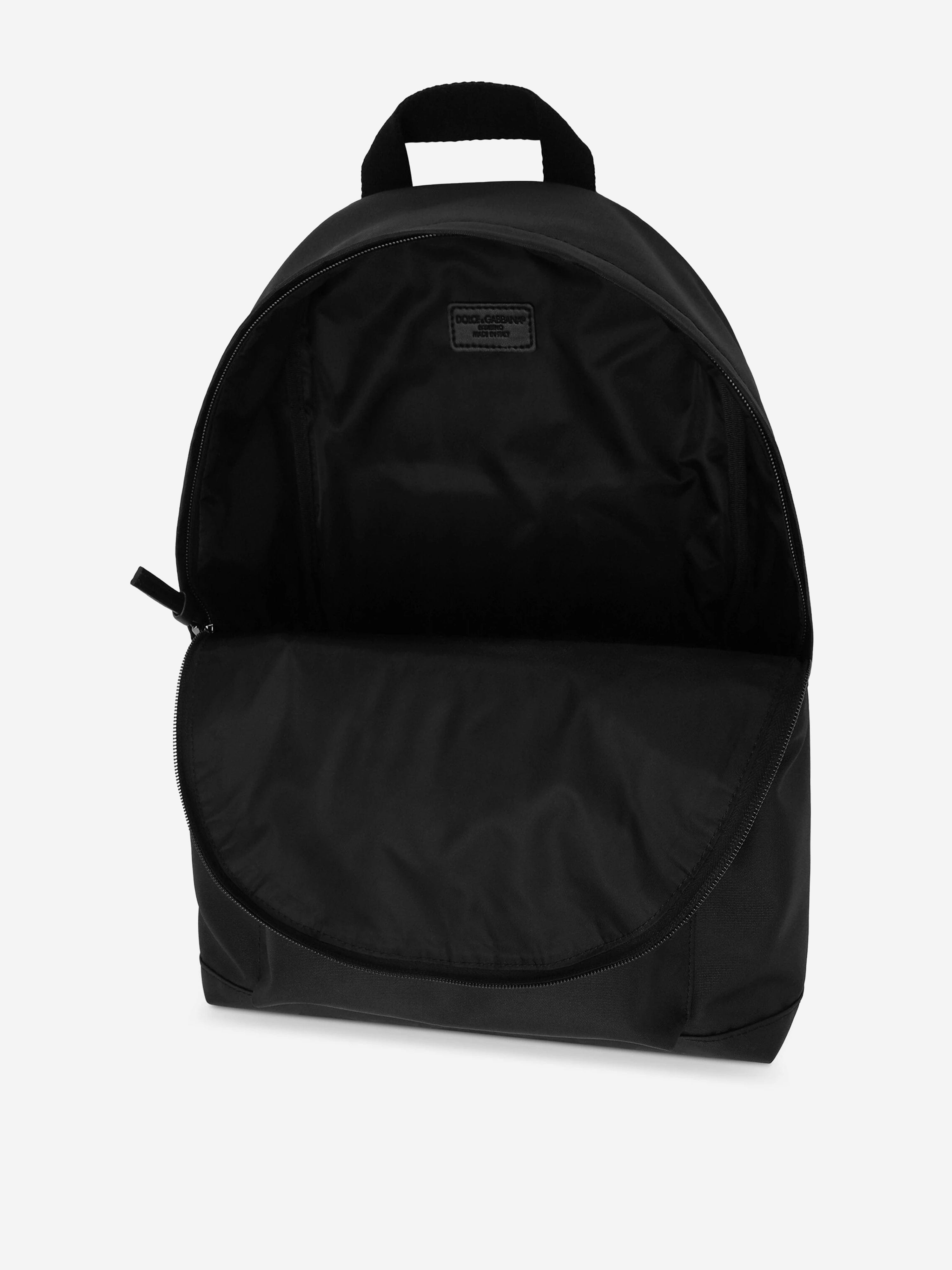 Dolce & Gabbana Boys Milano Logo Backpack in Black (41cm)