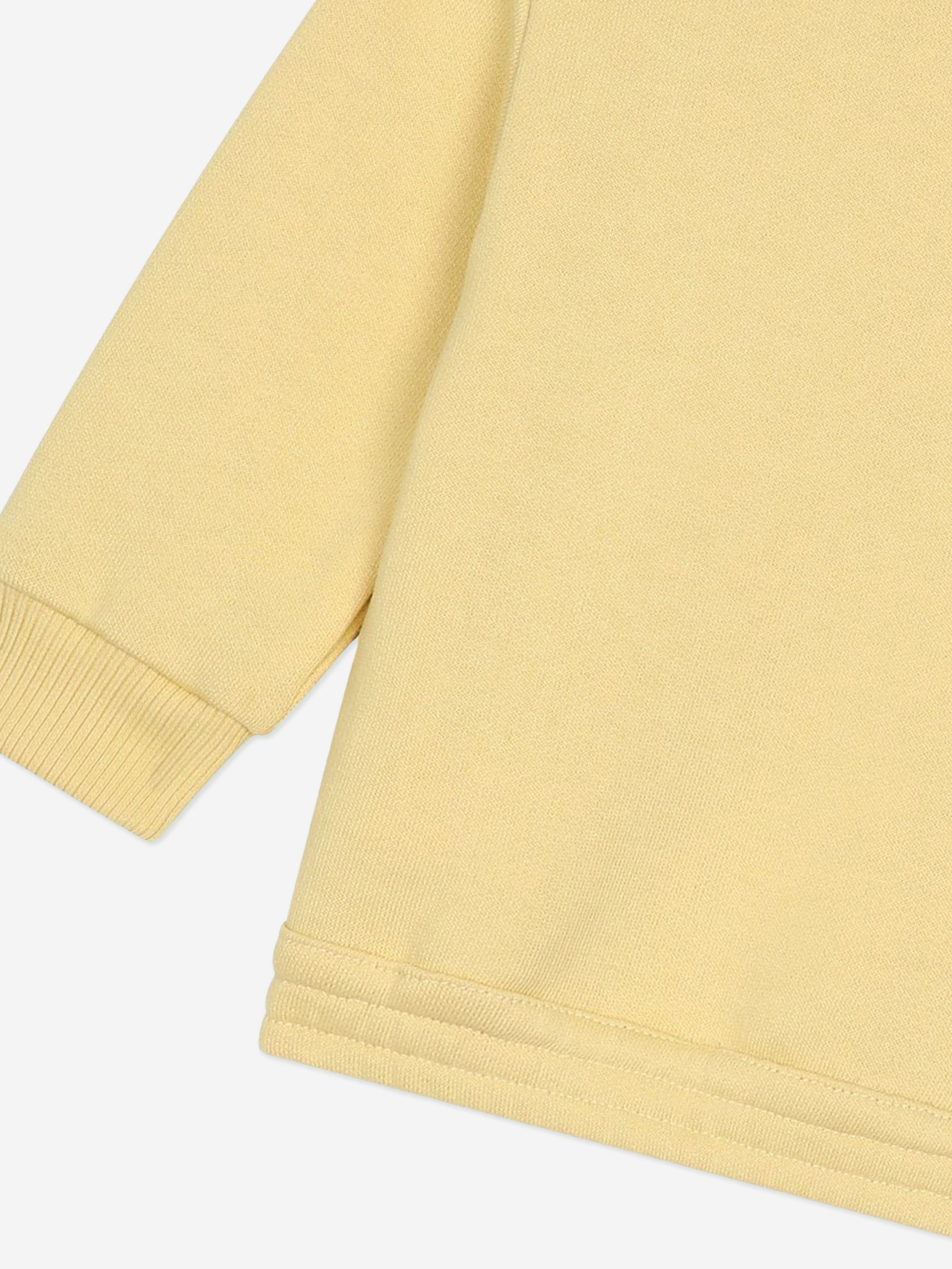 Dolce & Gabbana Baby Logo Sweatshirt in Yellow
