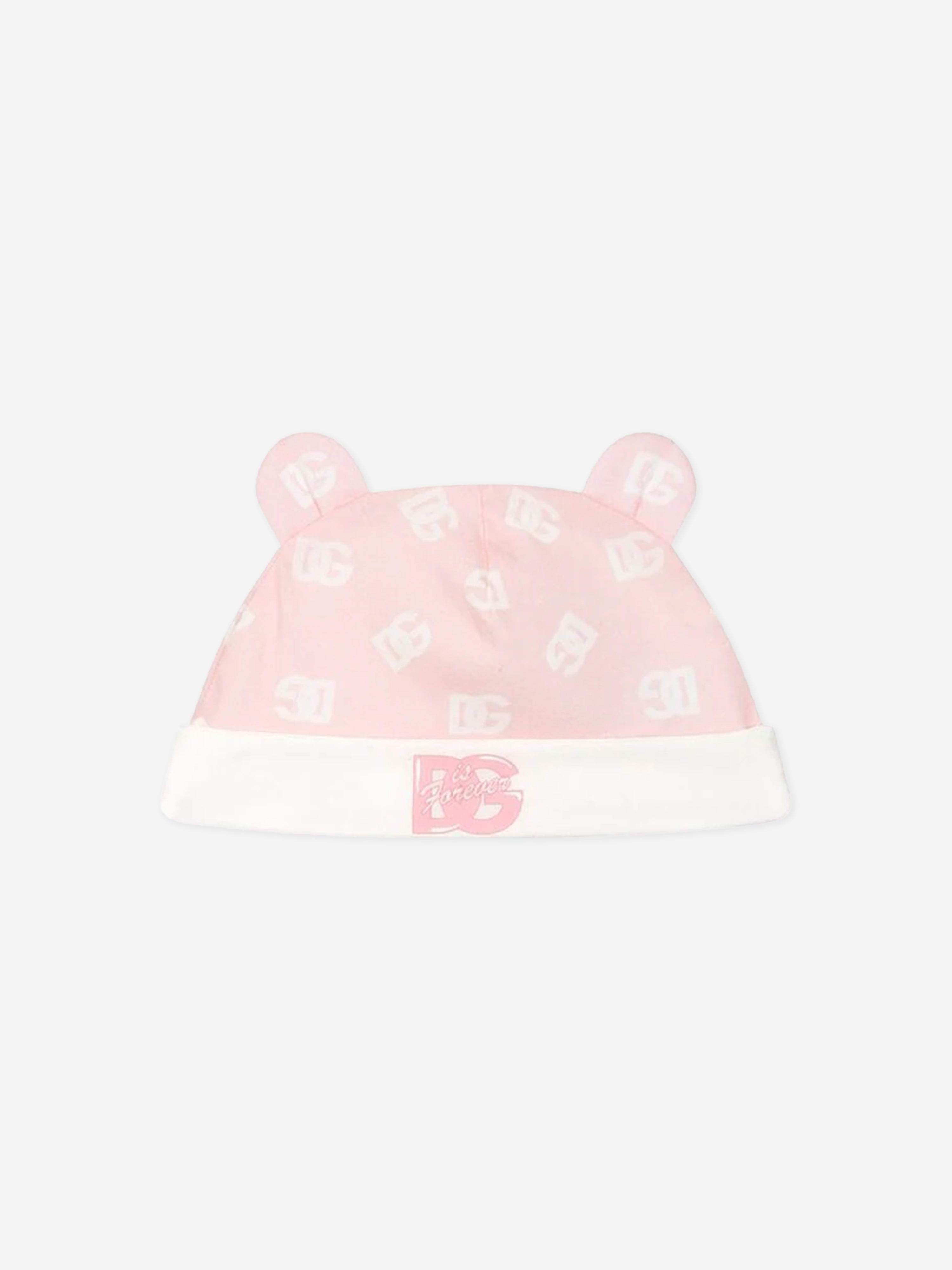 Dolce & Gabbana Baby Girls Babygrow Gift Set in Pink