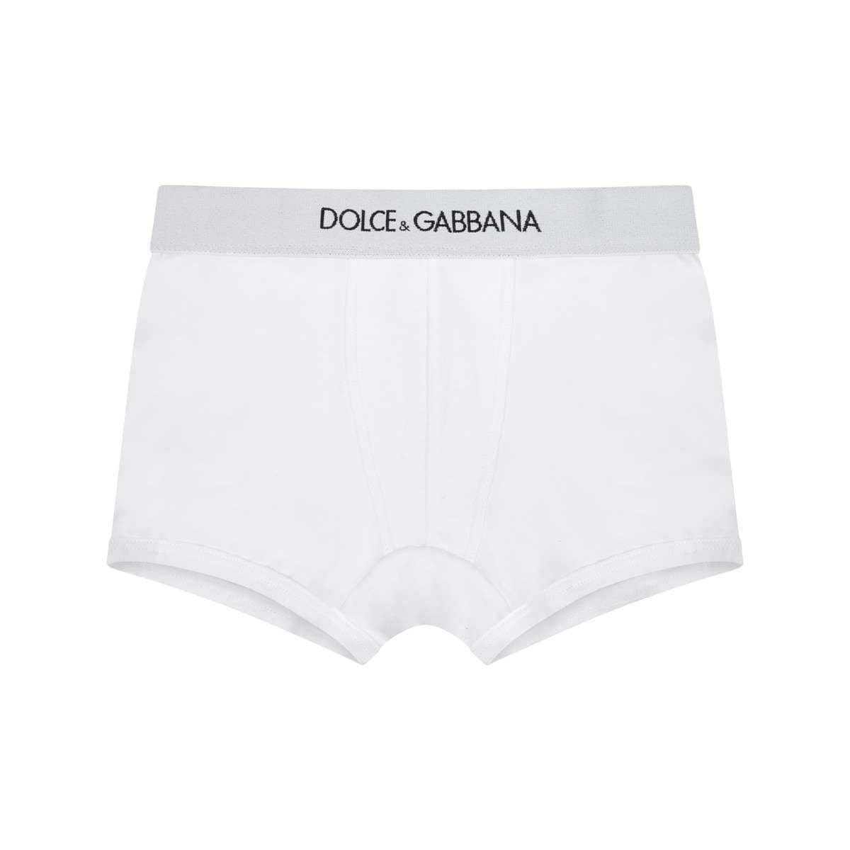 Dolce & Gabbana Boys Boxer Shorts Set (2 Pack) in White