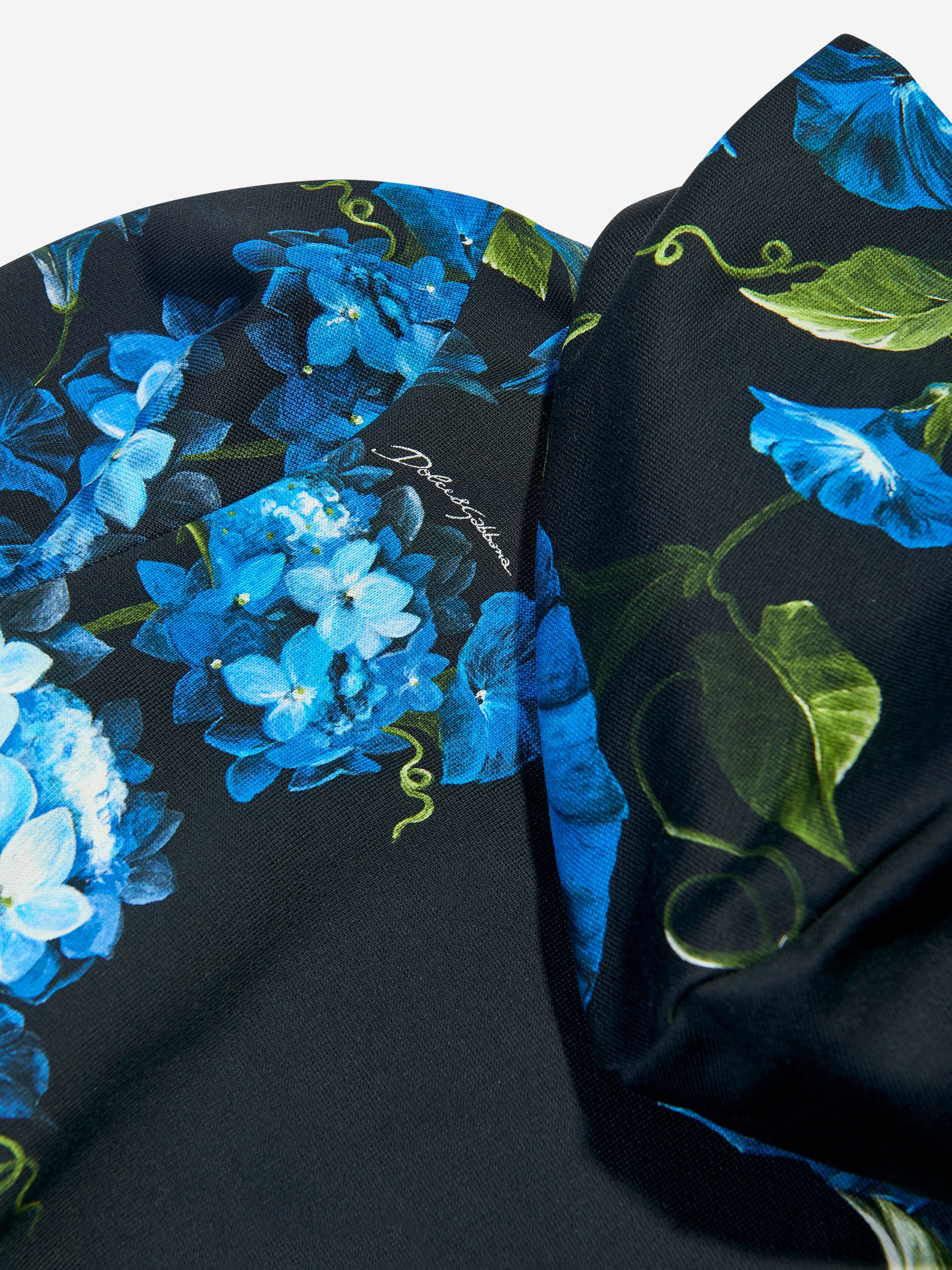 Dolce & Gabbana Girls Bell Flower Hoodie in Multicolour