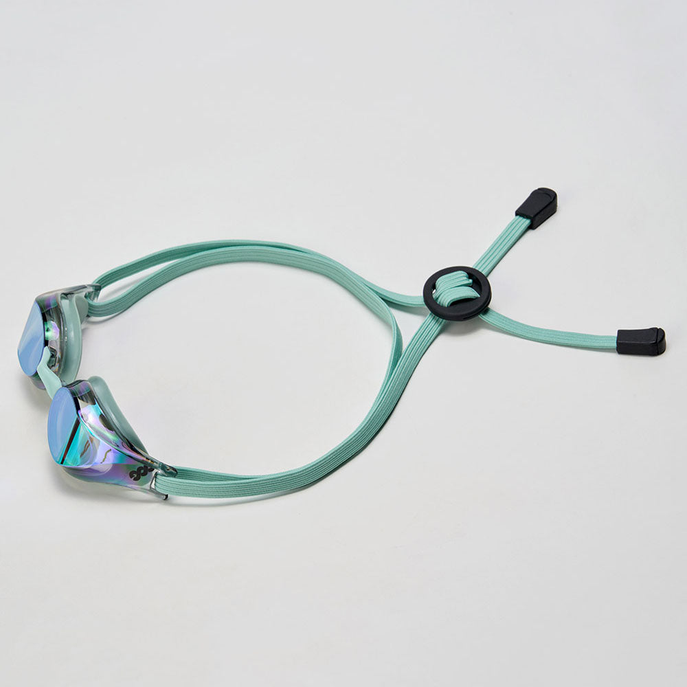 Adult Green Rubber Ring Racing Goggles(DALI_BKOV)