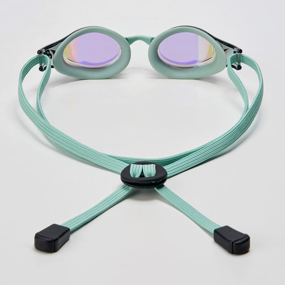Adult Green Rubber Ring Racing Goggles(DALI_BKOV)