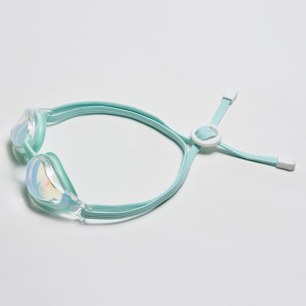 Adult Mint Rubber Ring Racing Goggles(DALI_WHMT)