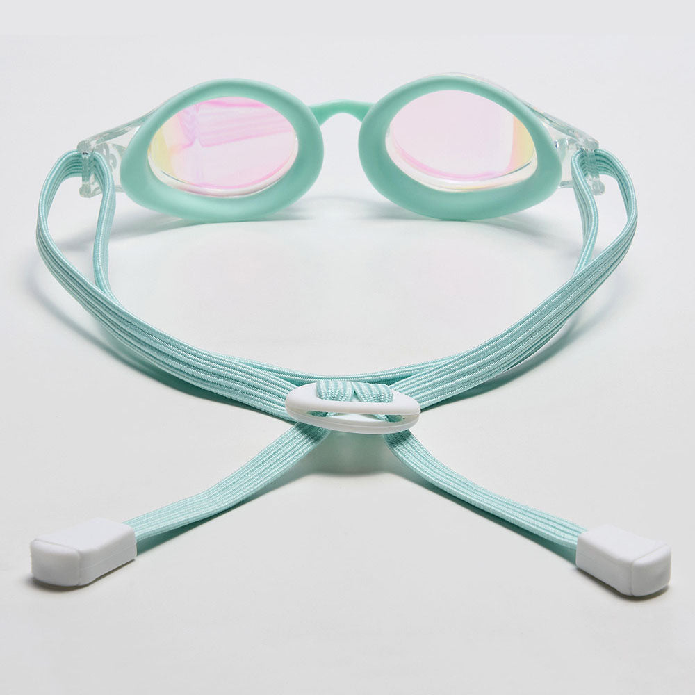 Adult Mint Rubber Ring Racing Goggles(DALI_WHMT)