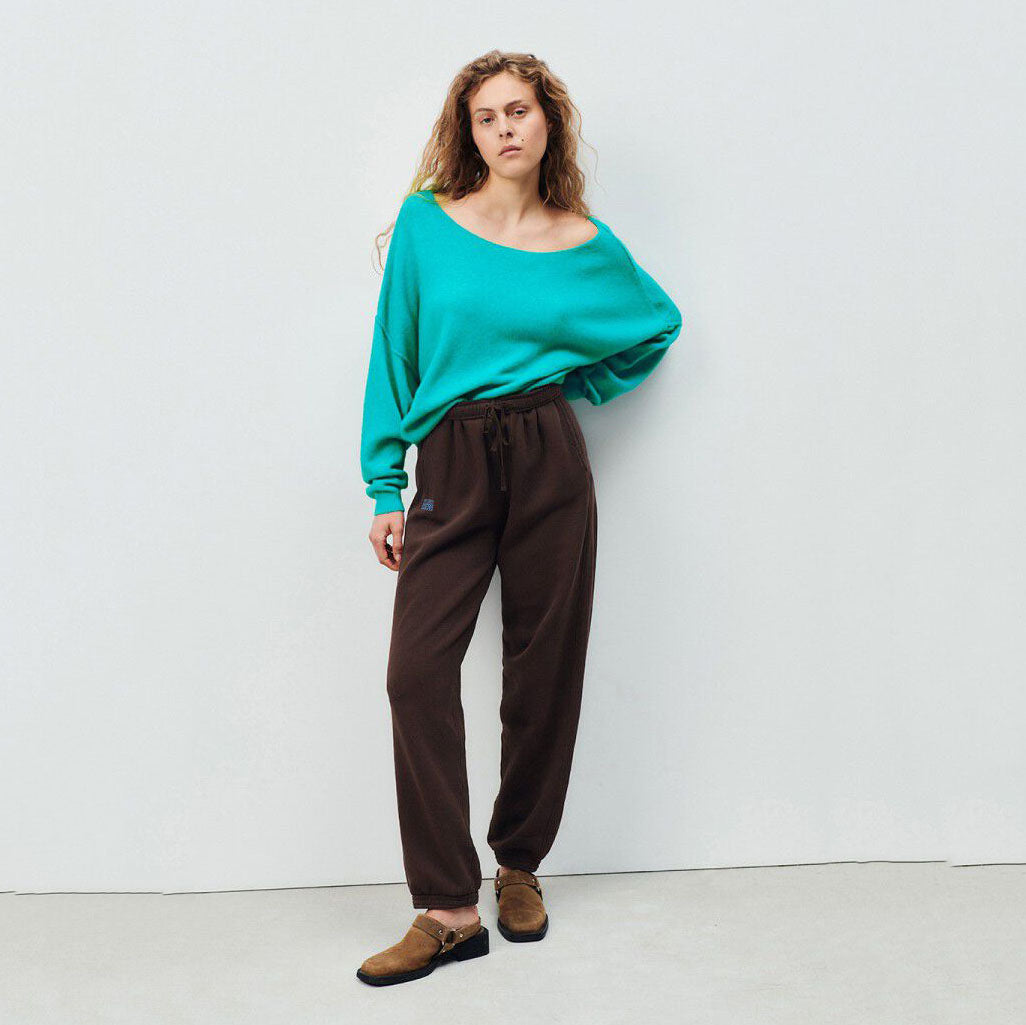 Women Green Knit Sweater