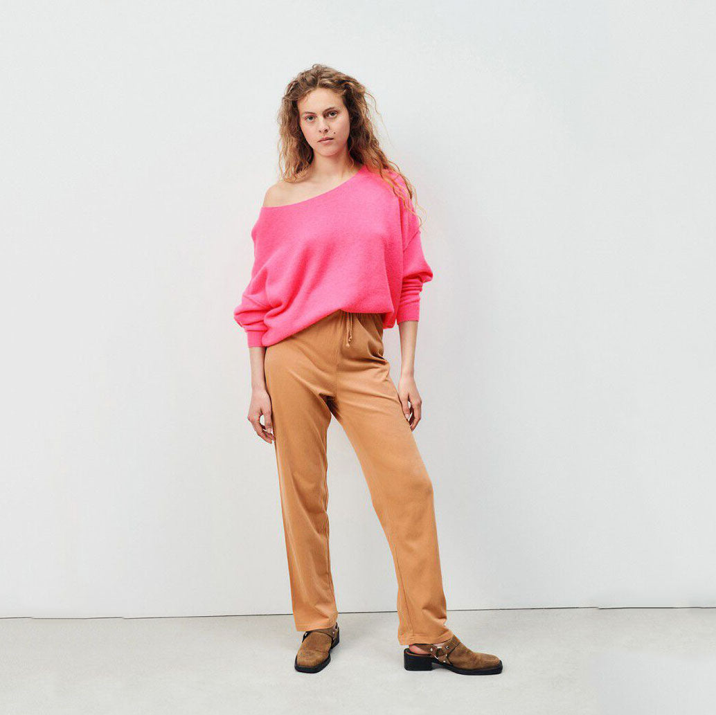 Women Pink Knit Sweater