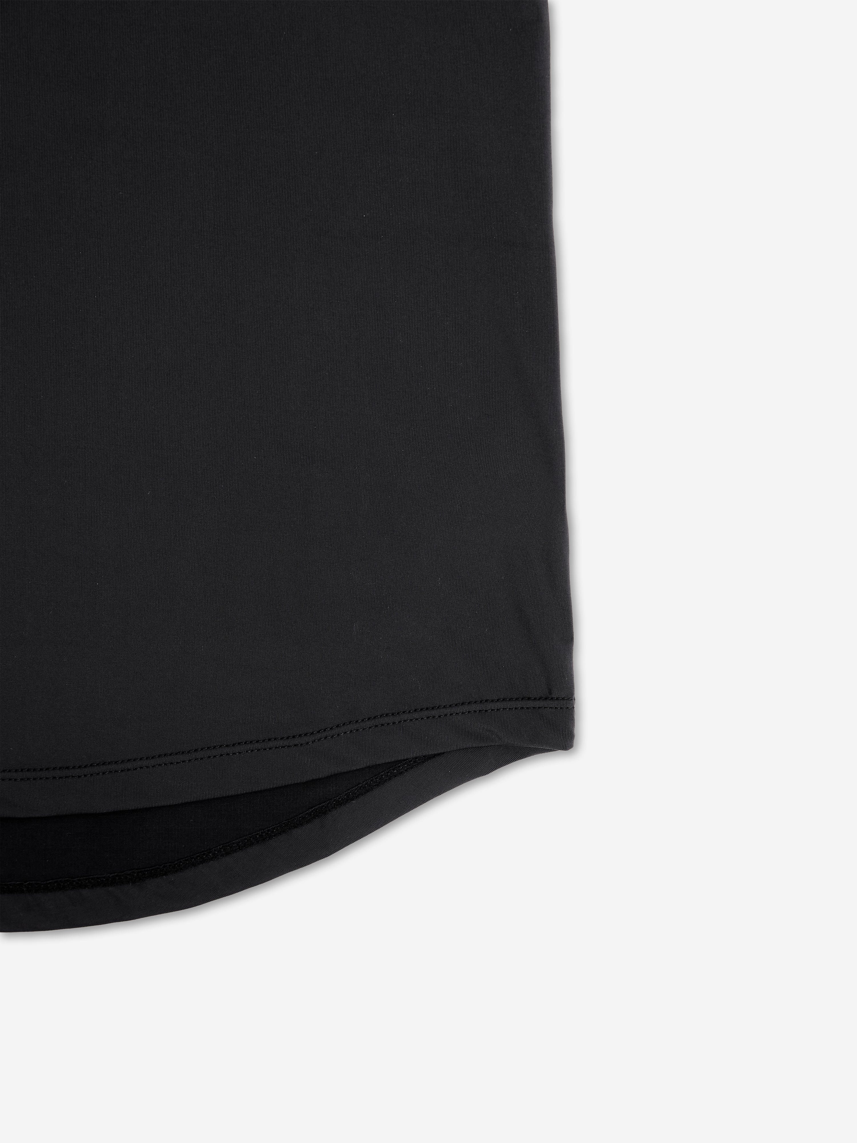 Danskin Girls Split Back Vest Top in Black