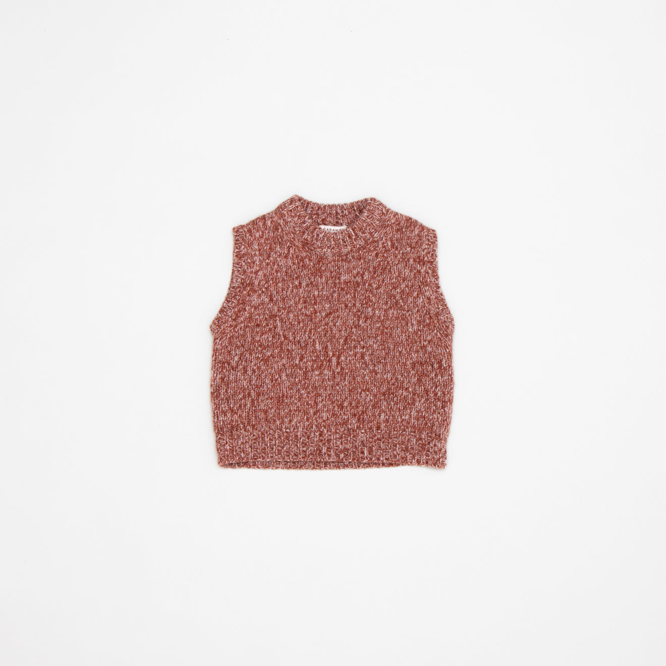 Boys & Girls Brick Red Wool Vest