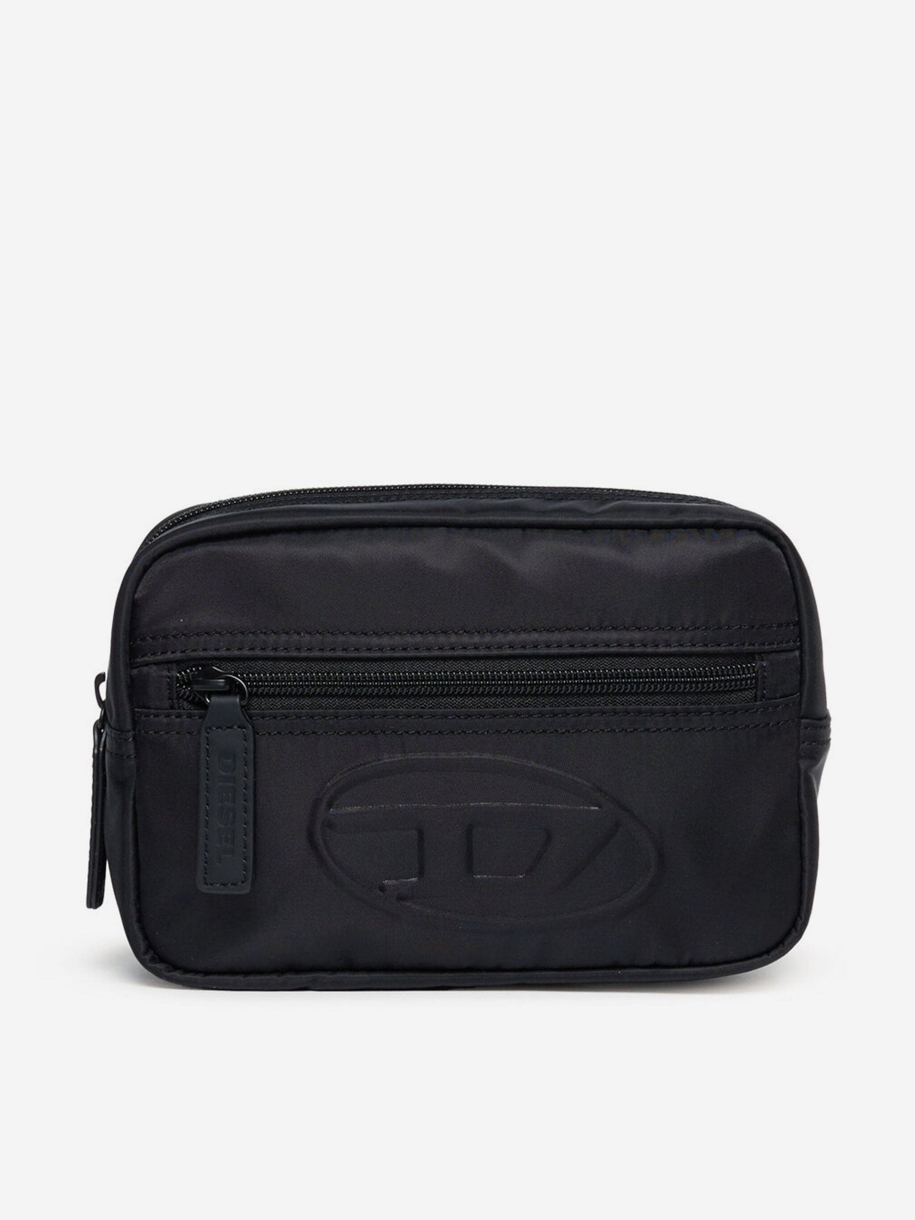Diesel Kids Oval D Logo Belt Bag in Black (35cm)