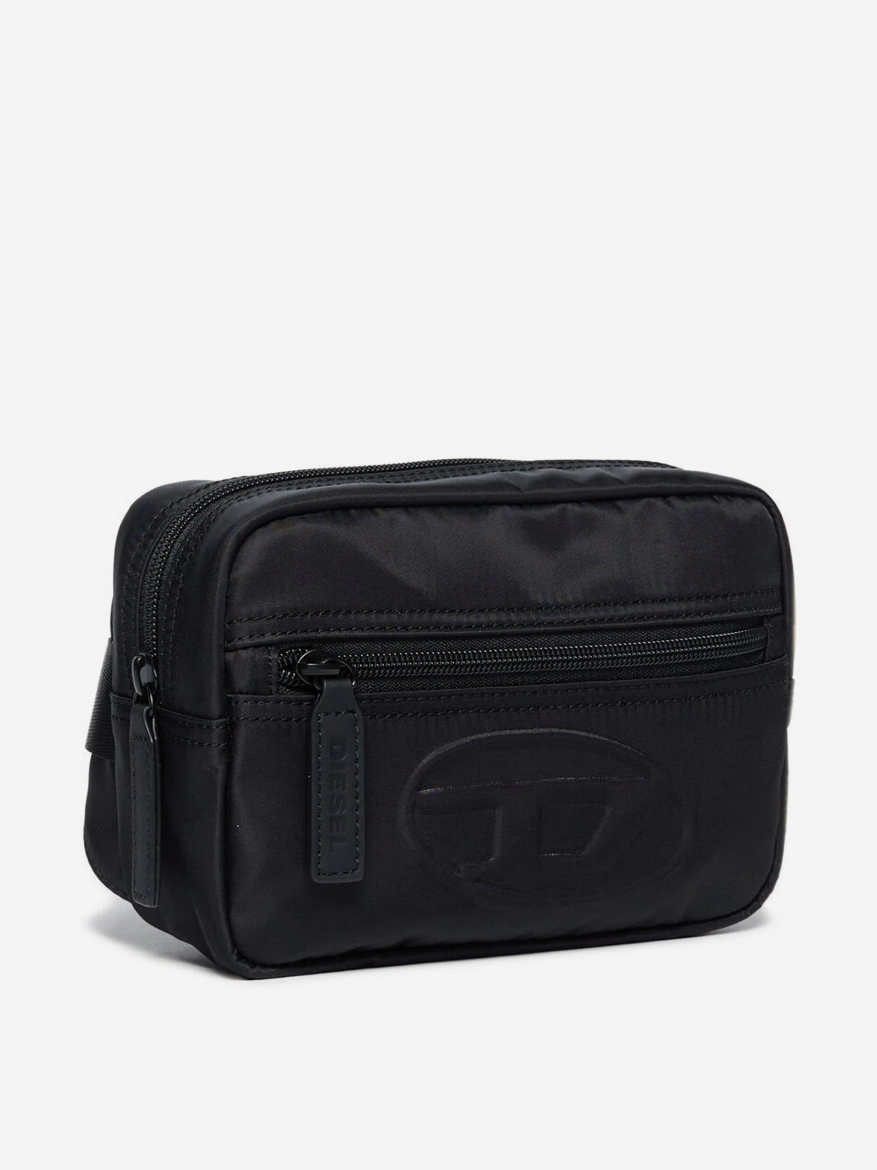 Diesel Kids Oval D Logo Belt Bag in Black (35cm)