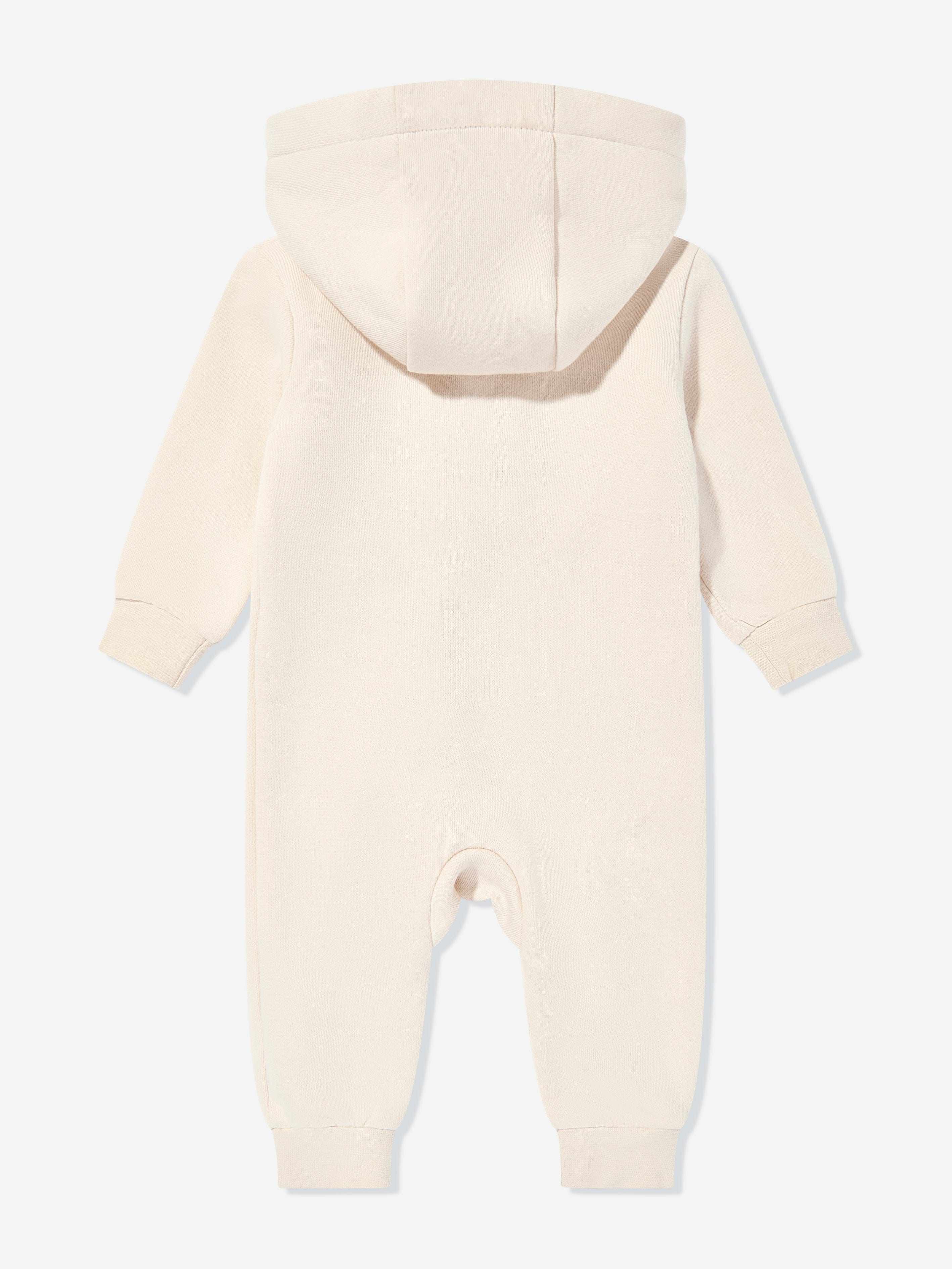 DKNY Baby Hooded All In One in Beige