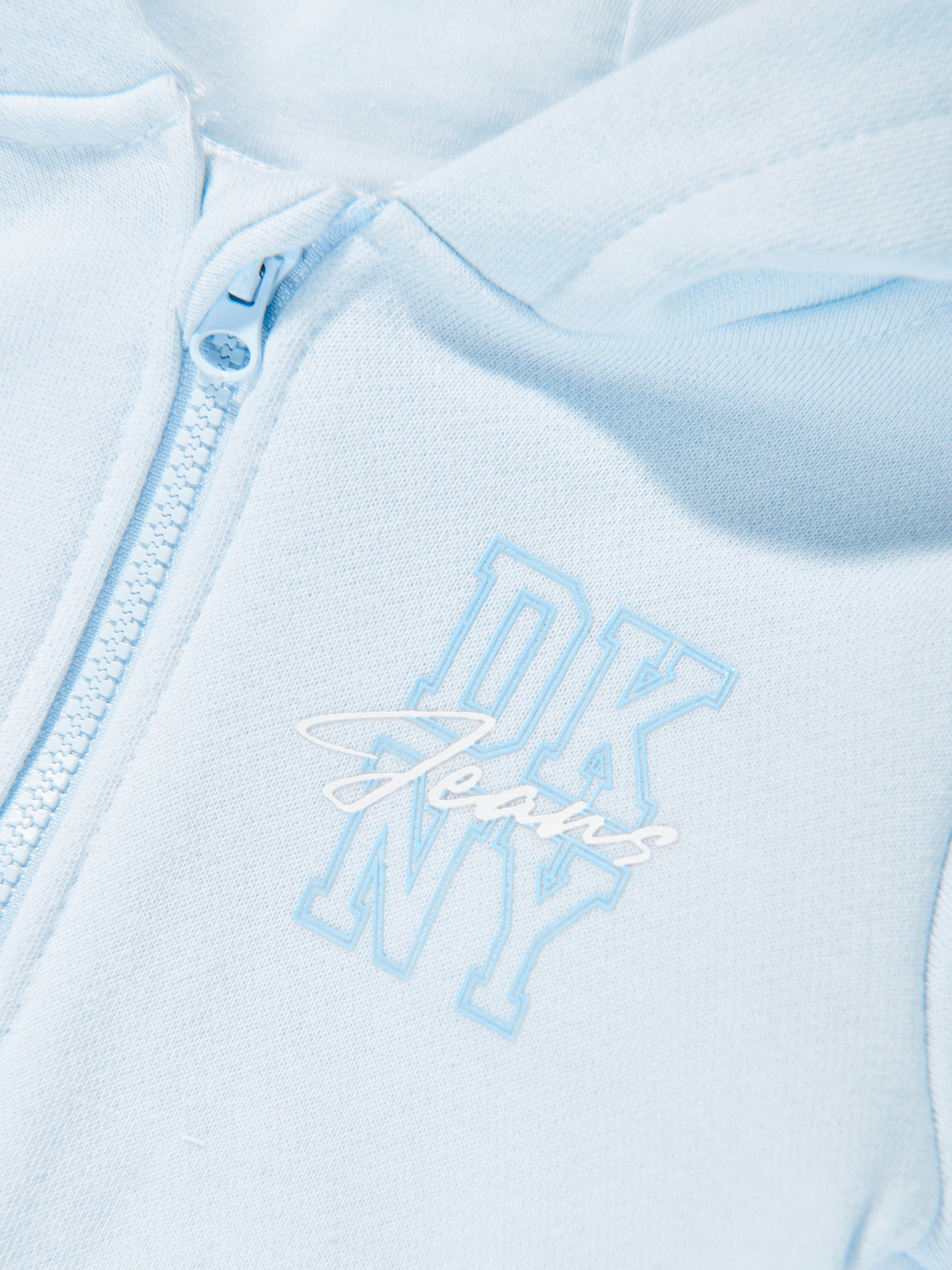 DKNY Baby Boys Hooded All In One in Blue