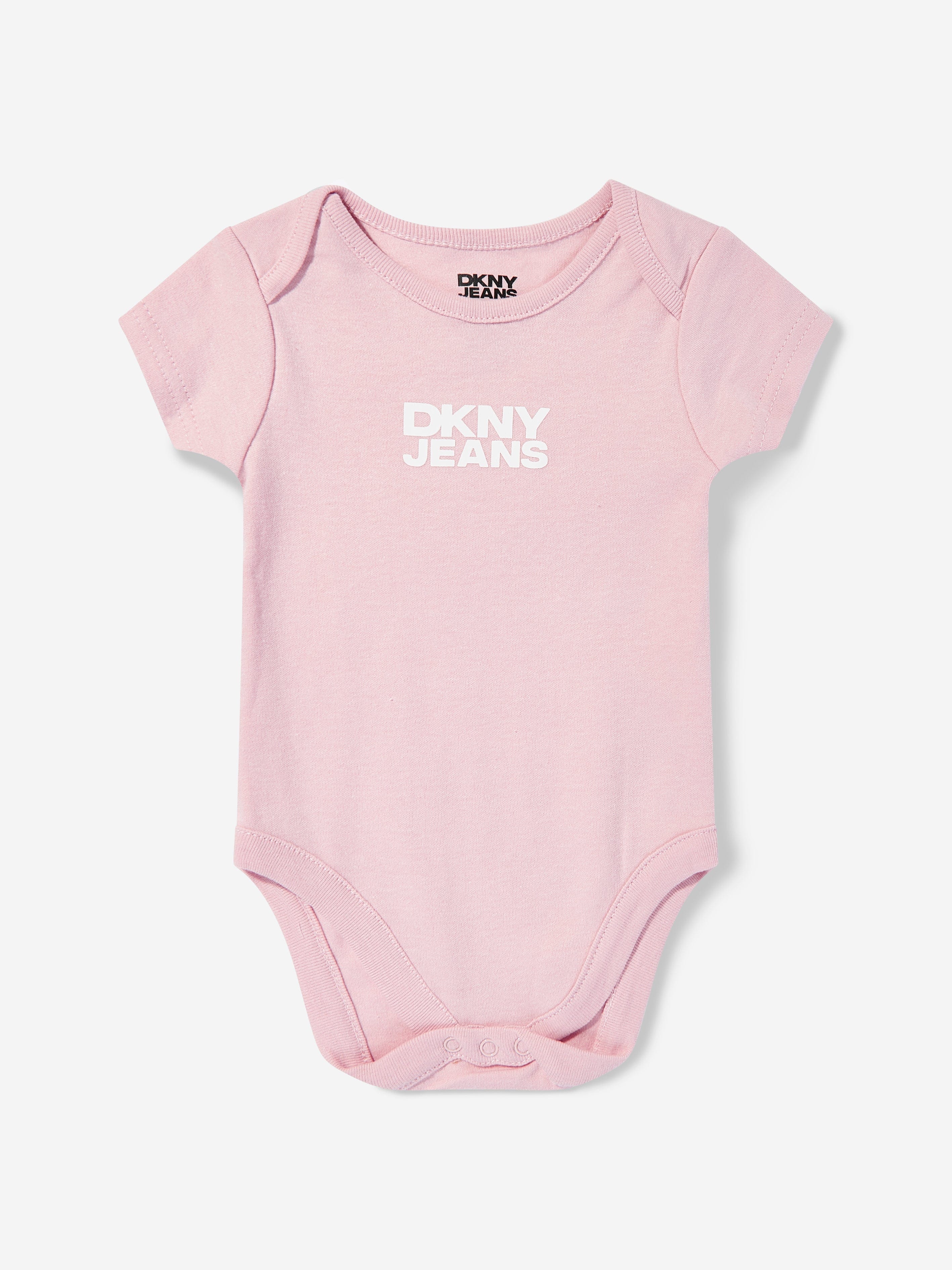 DKNY Baby Girls Babygrow Set in Pink