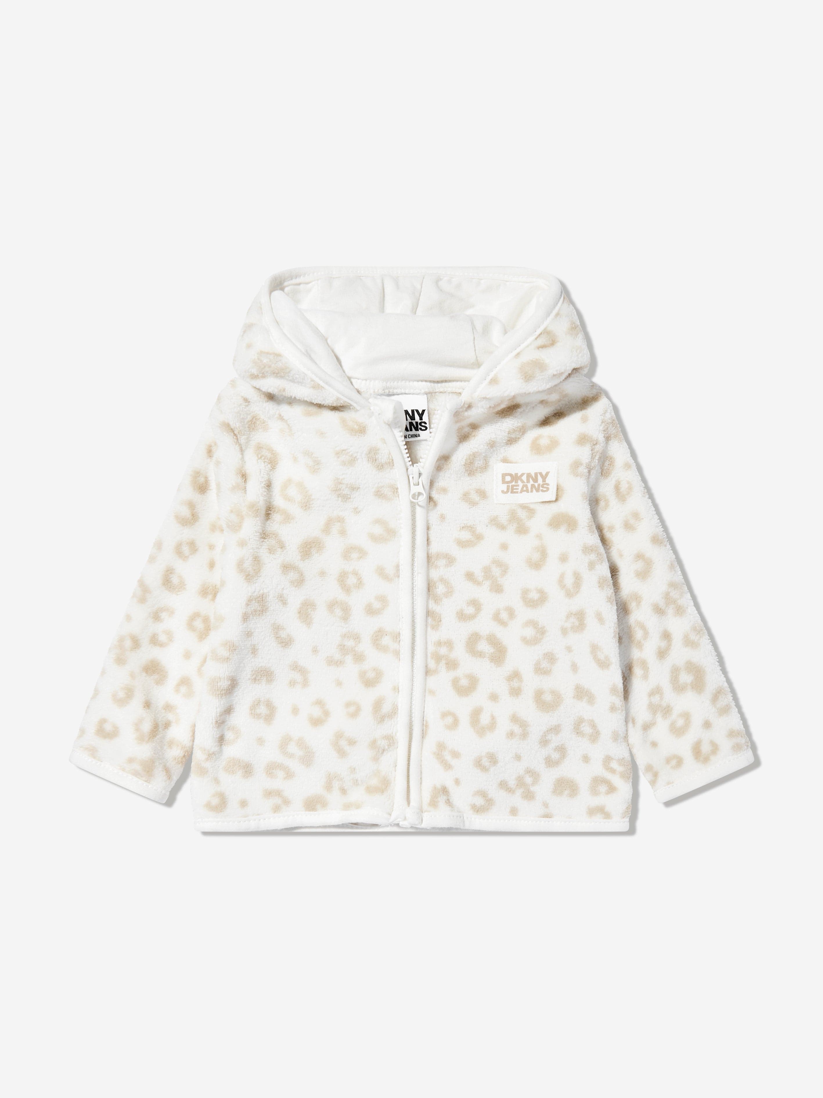 DKNY Baby 3 Piece Tracksuit Set in Beige
