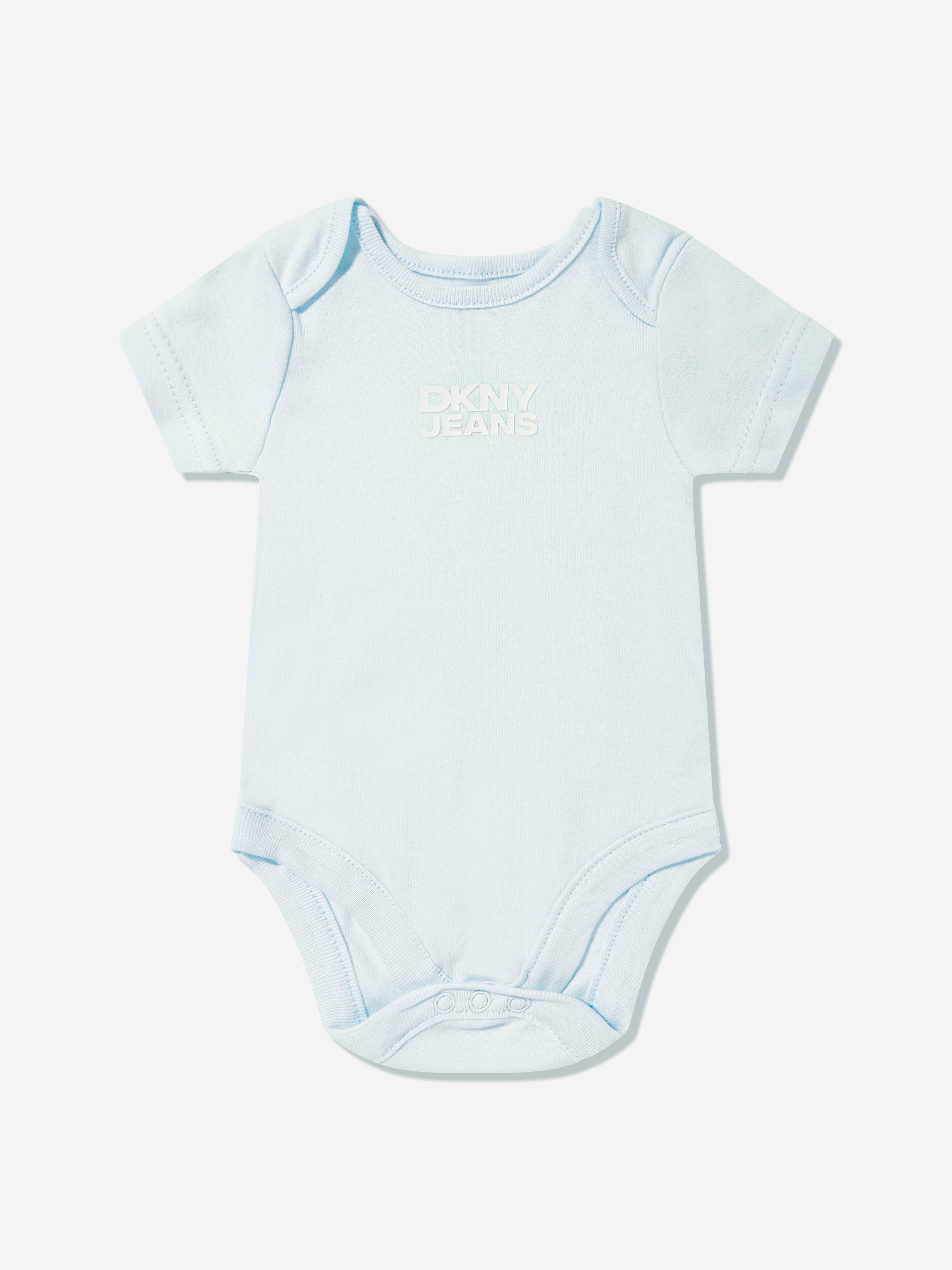 DKNY Baby Boys 5 Piece Babygrow Set in Blue