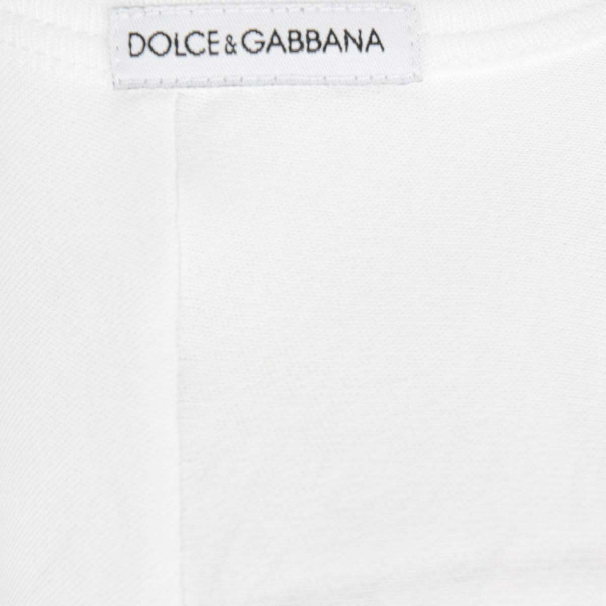 Dolce & Gabbana Boys T-Shirts Set (2 Pack) in White