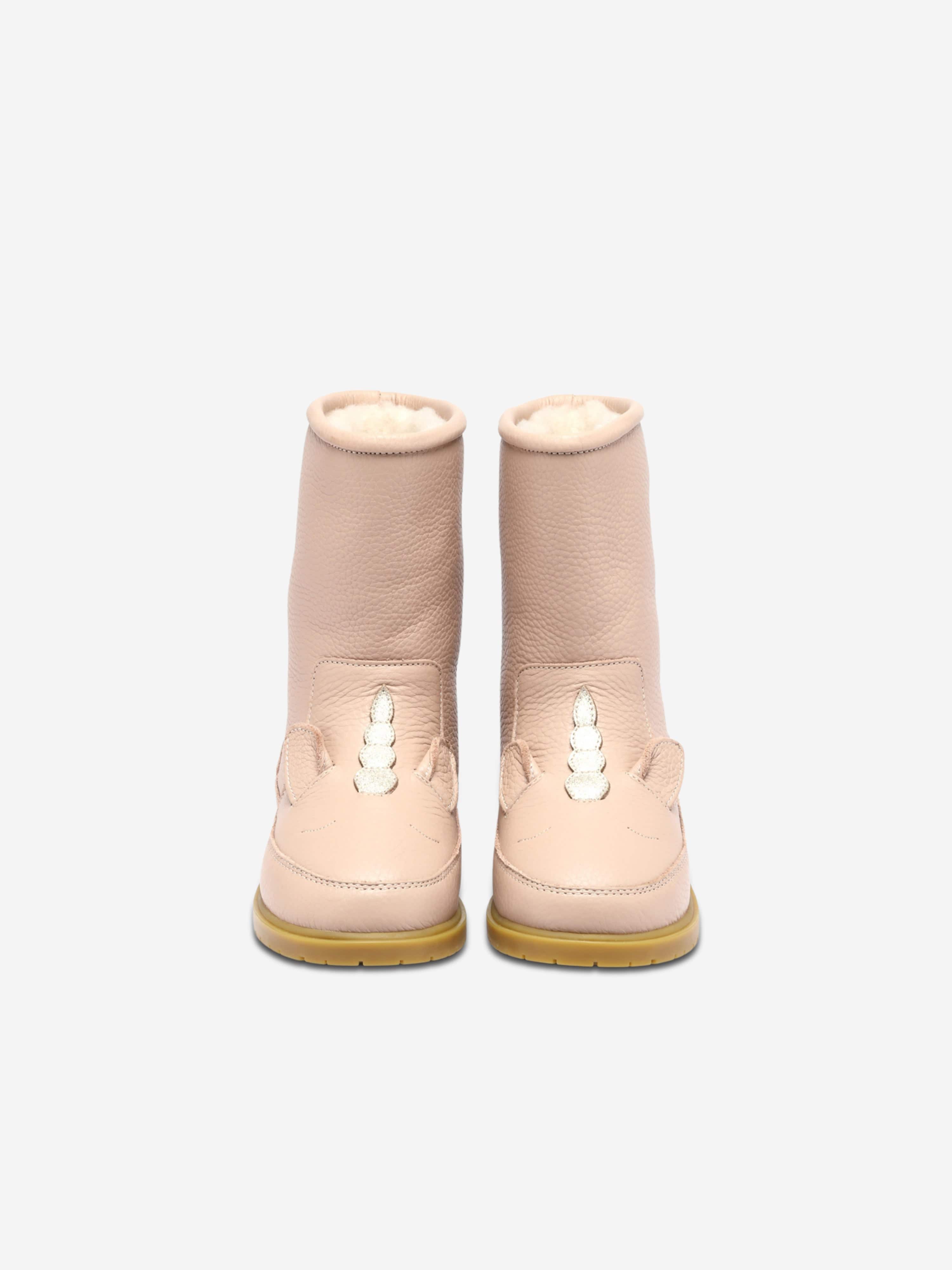 Girls Wadudu Special Unicorn Boots in Pink