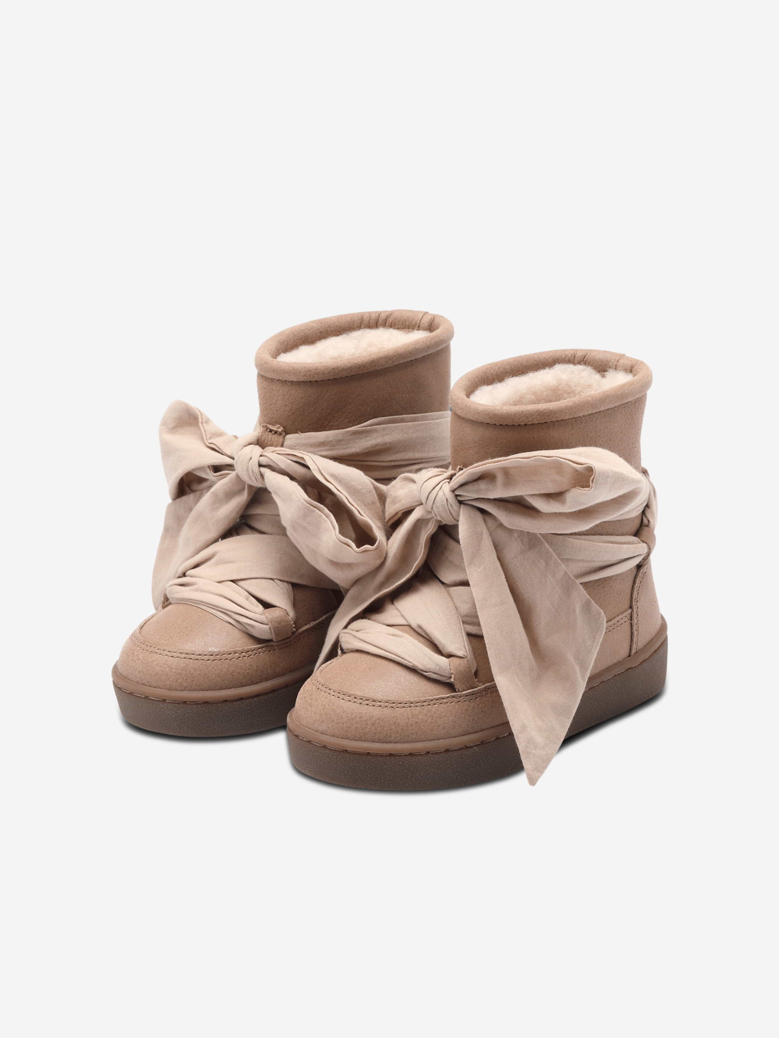 Girls Ganza Boots in Brown