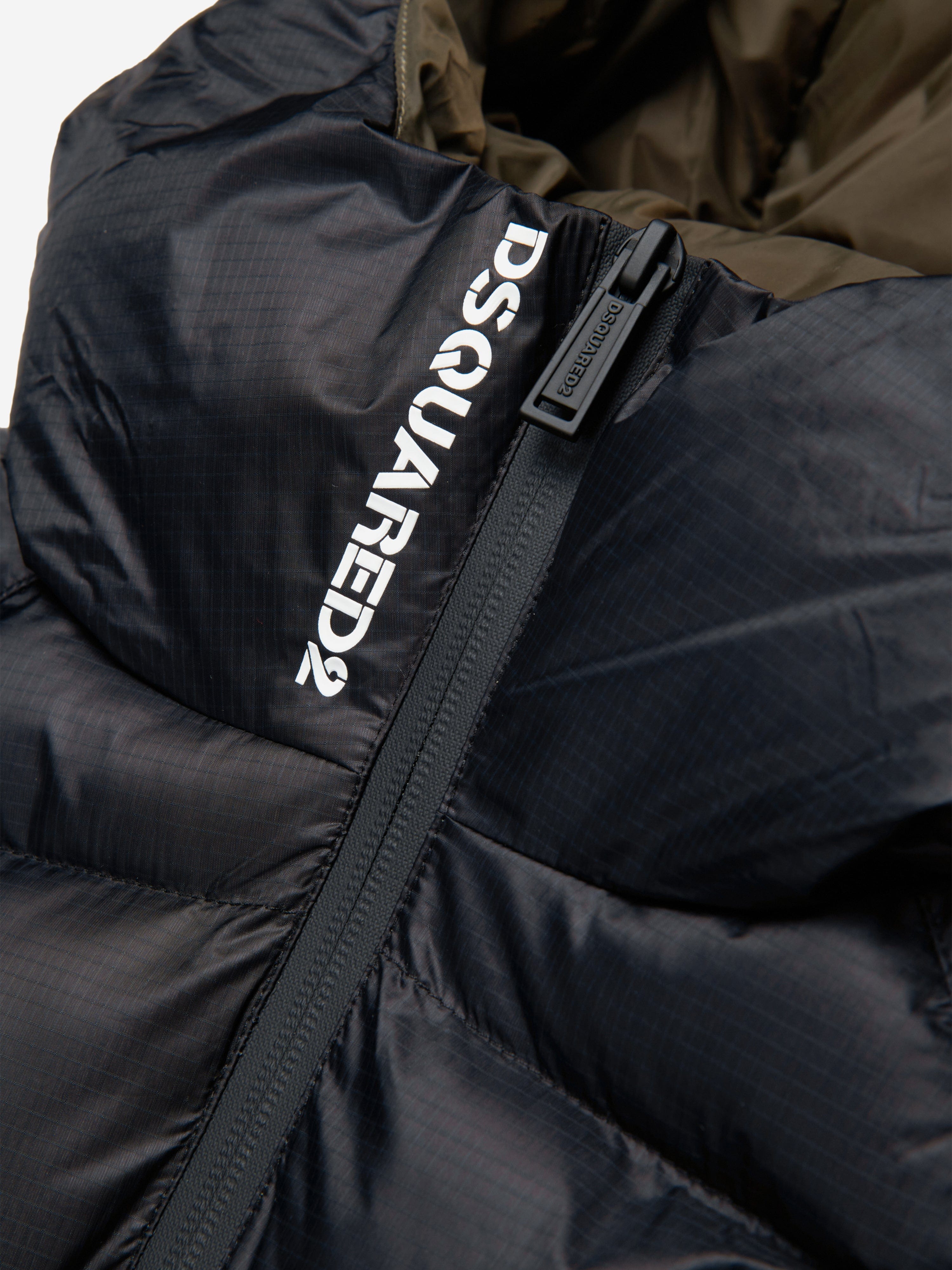 Kids Puffer Jacket in Black