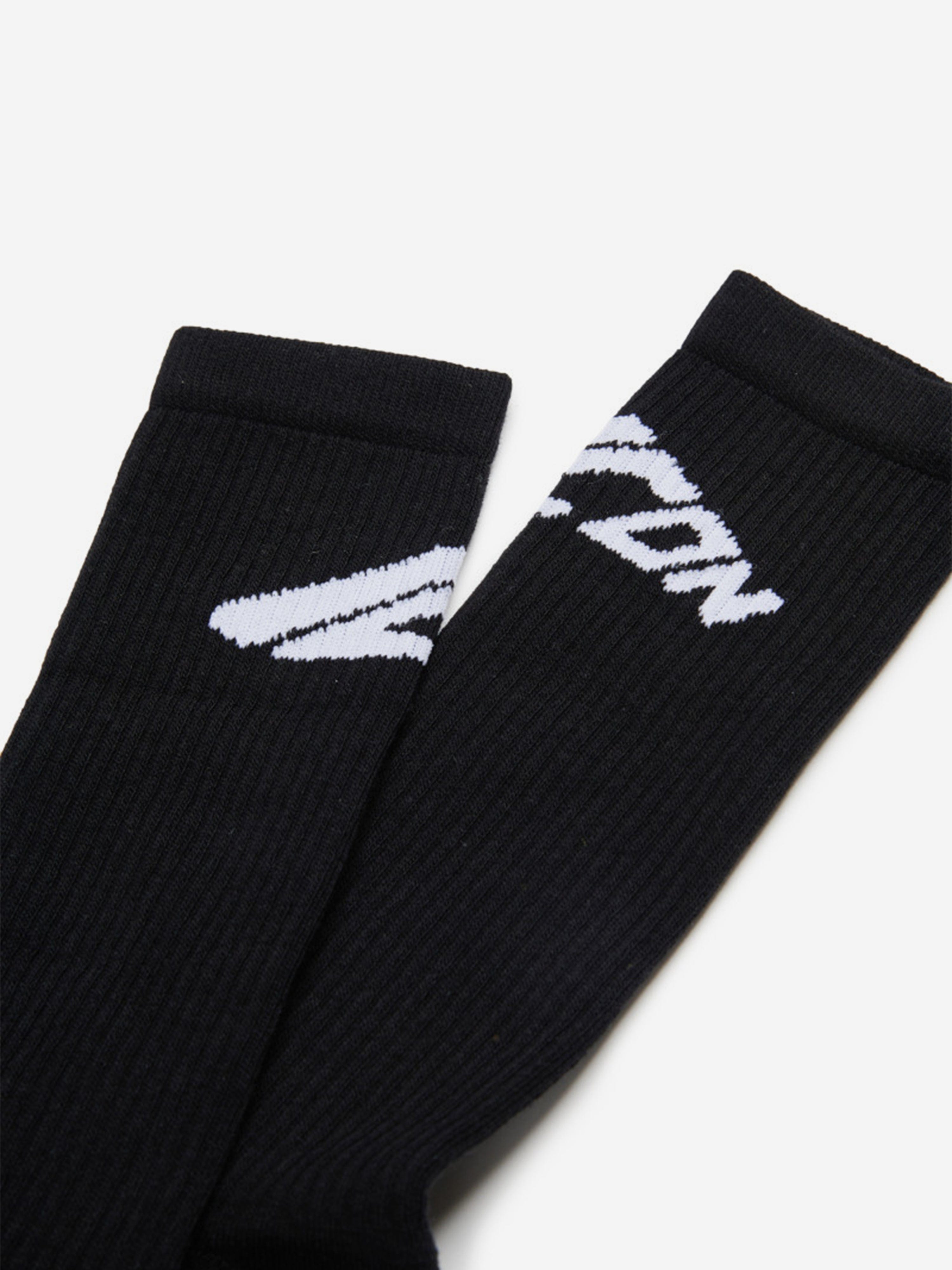 Kids Icon Logo Socks in Black