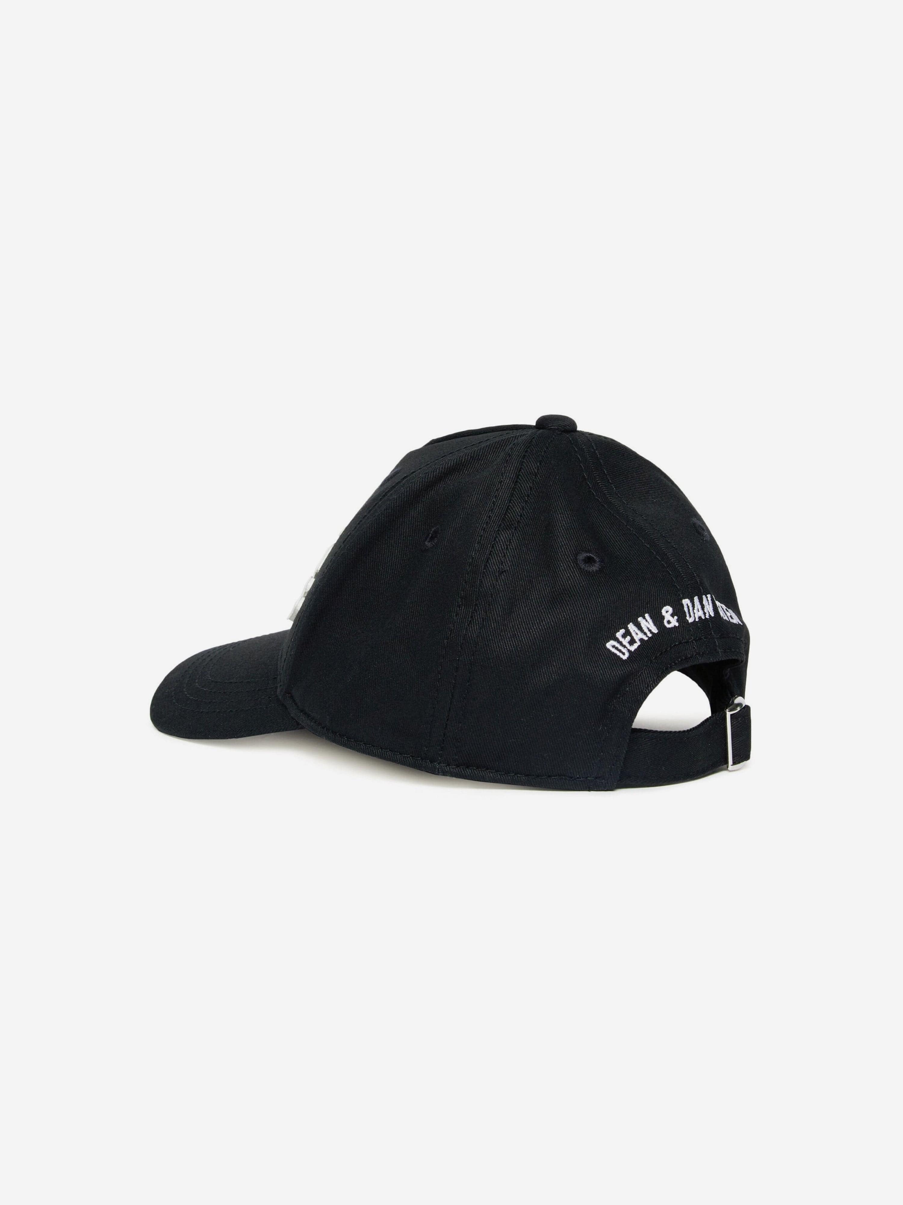 Dsquared2 Kids Icon Logo Cap in Black