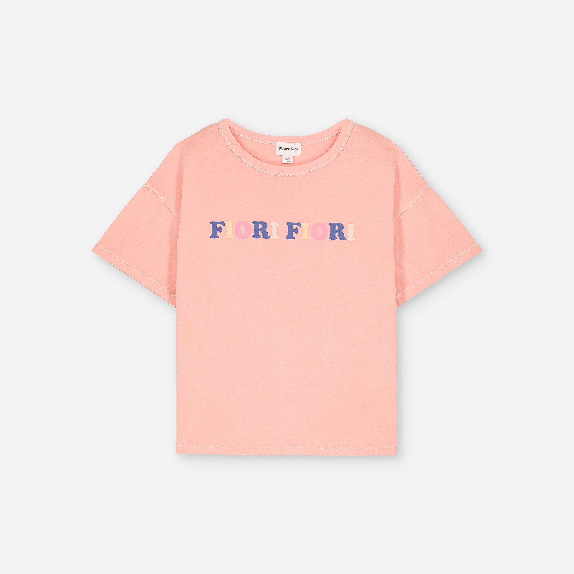 Boys & Girls Pink Logo Cotton T-Shirt