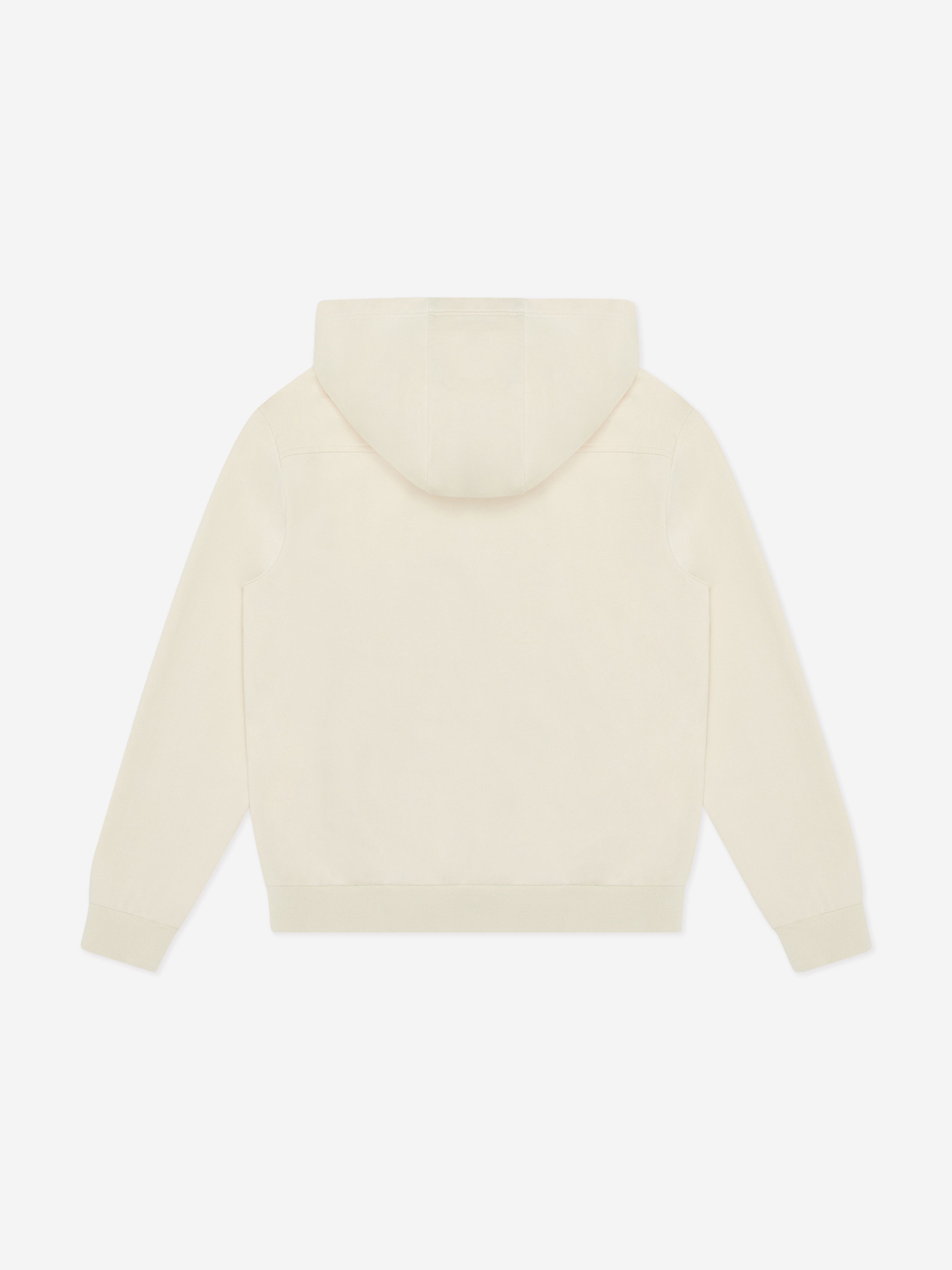 EA7 Emporio Armani Boys Logo Hoodie in Beige