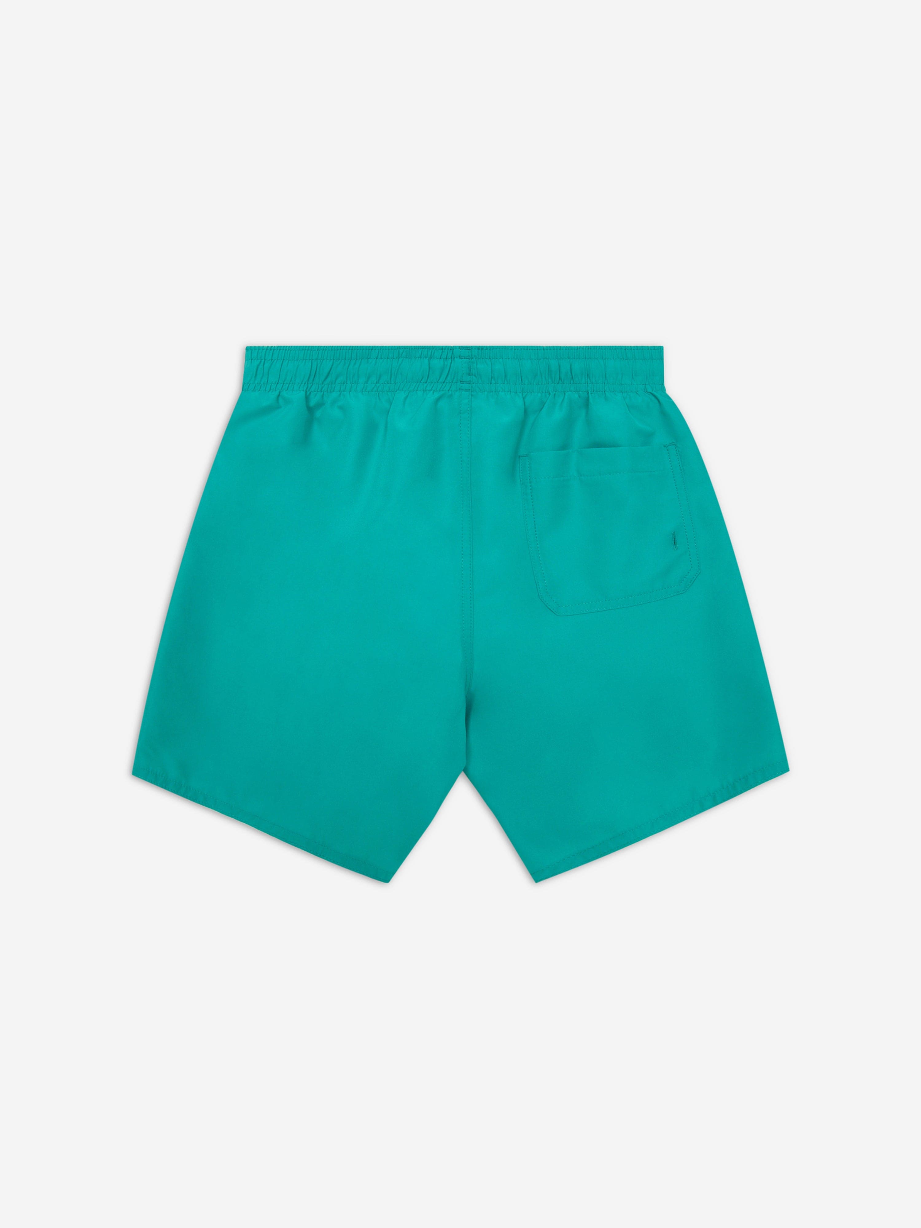 EA7 Emporio Armani Boys Logo Swim Shorts in Green