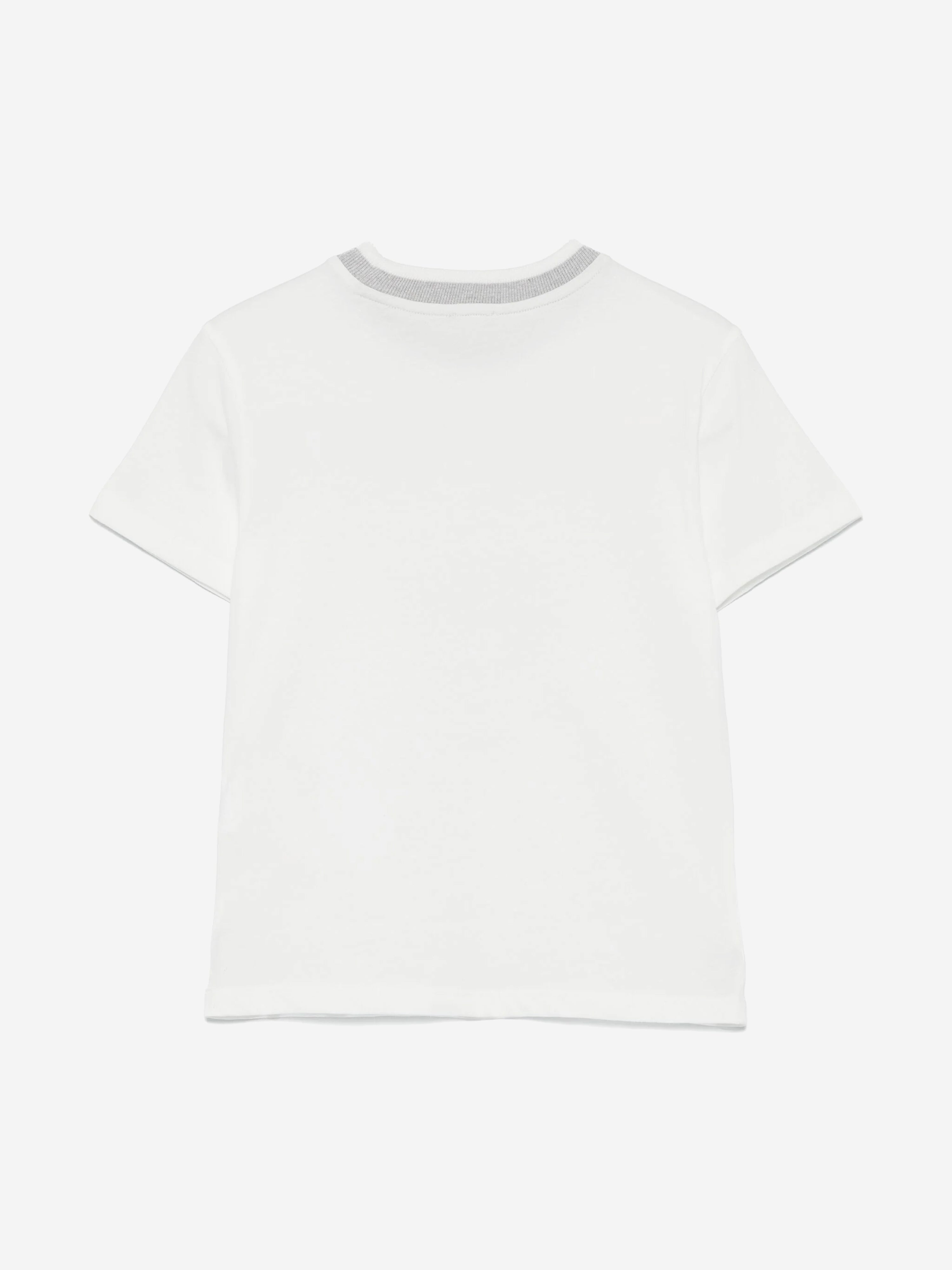 Eleventy Boys Around The World T-Shirt in Ivory