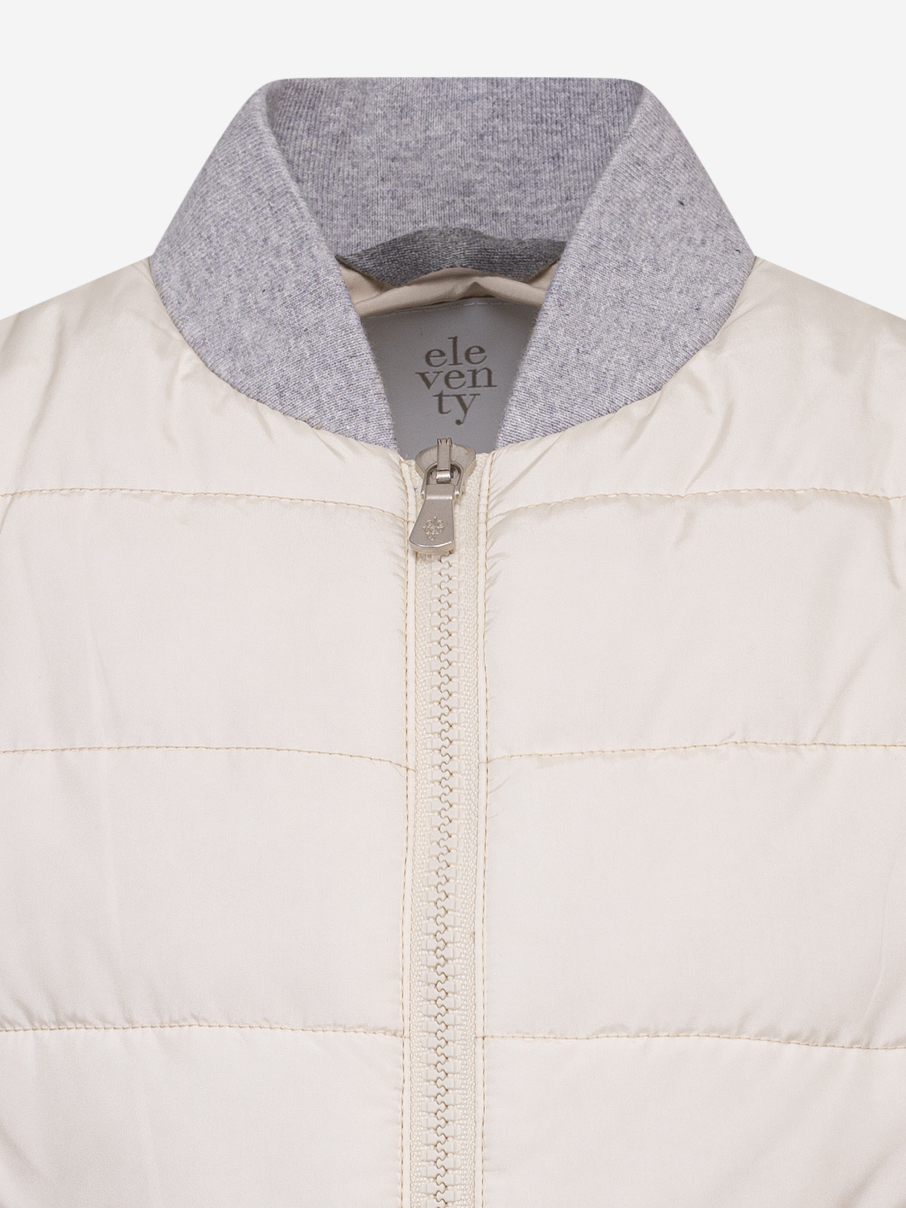 Boys Padded Gilet in Ivory
