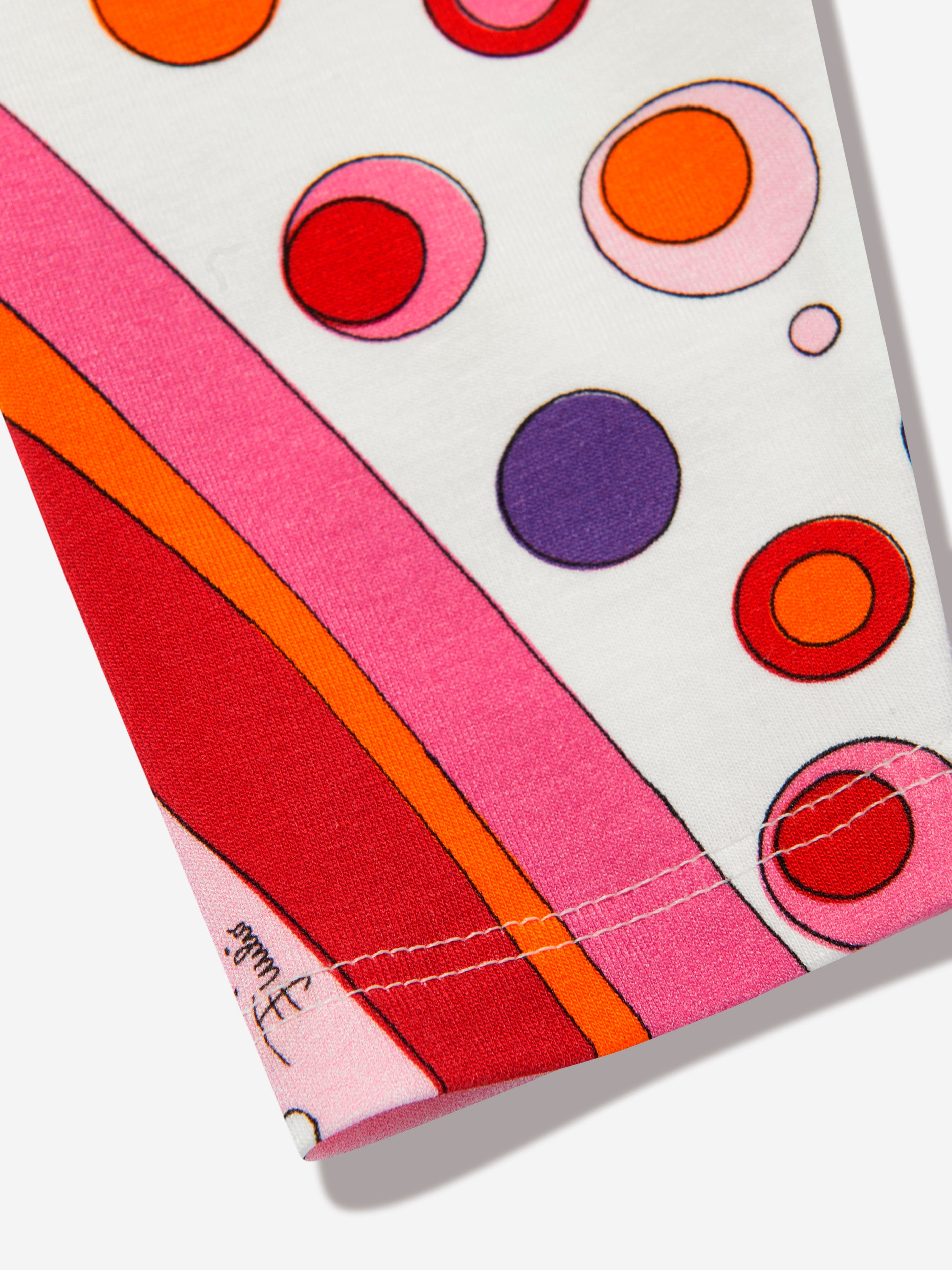Baby Girls Fontane Print Leggings in Red