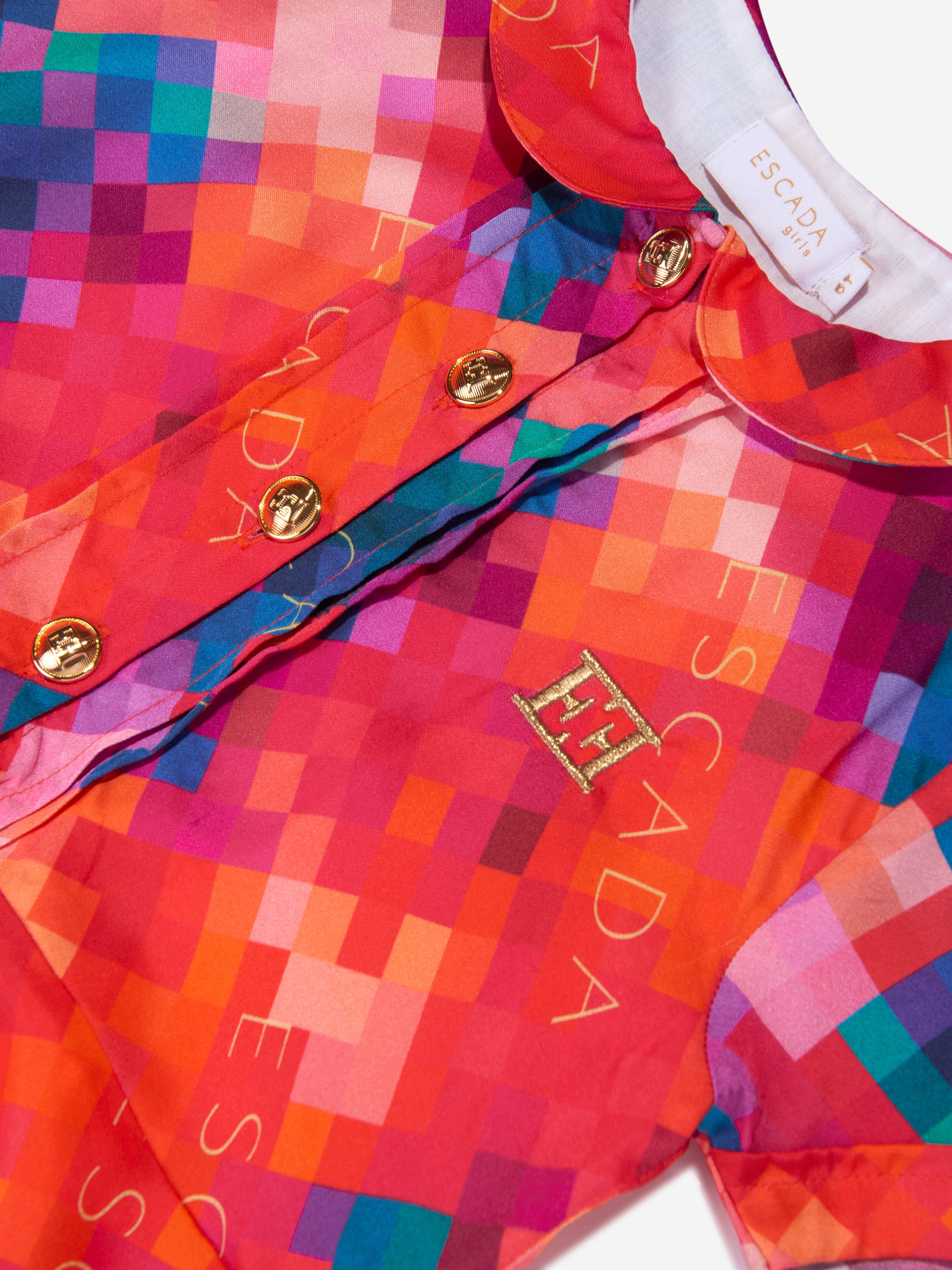 Escada Escada Girls Azalea Dress in Red