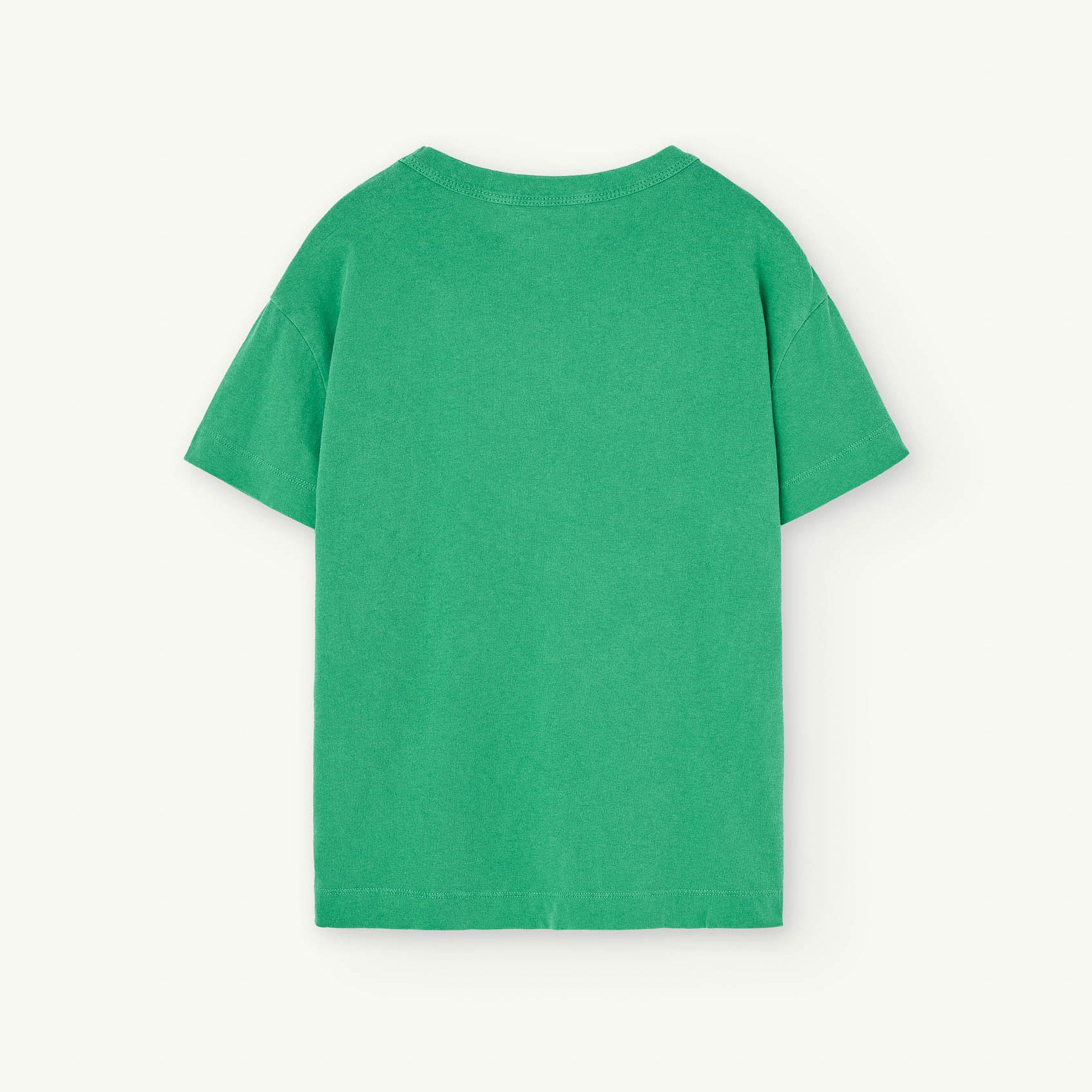 Boys & Girls Green Logo Cotton T-Shirt