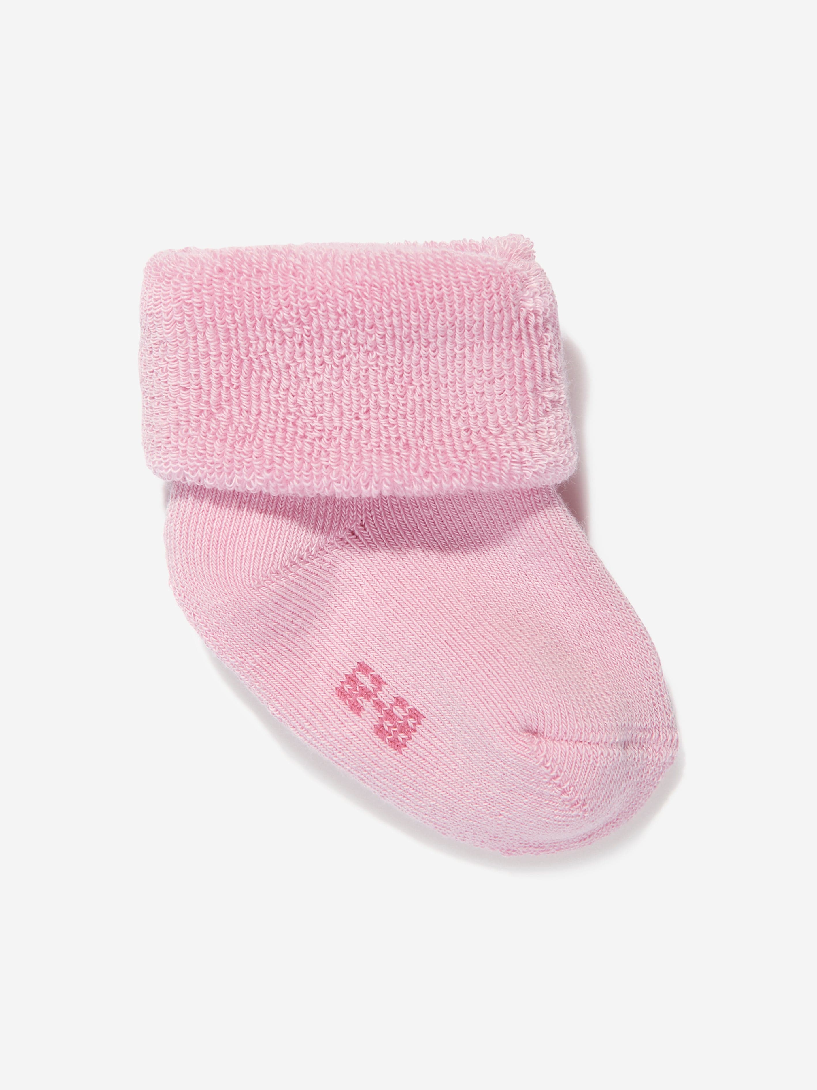 Falke Baby Girls Erstling Socks Gift Box in Pink