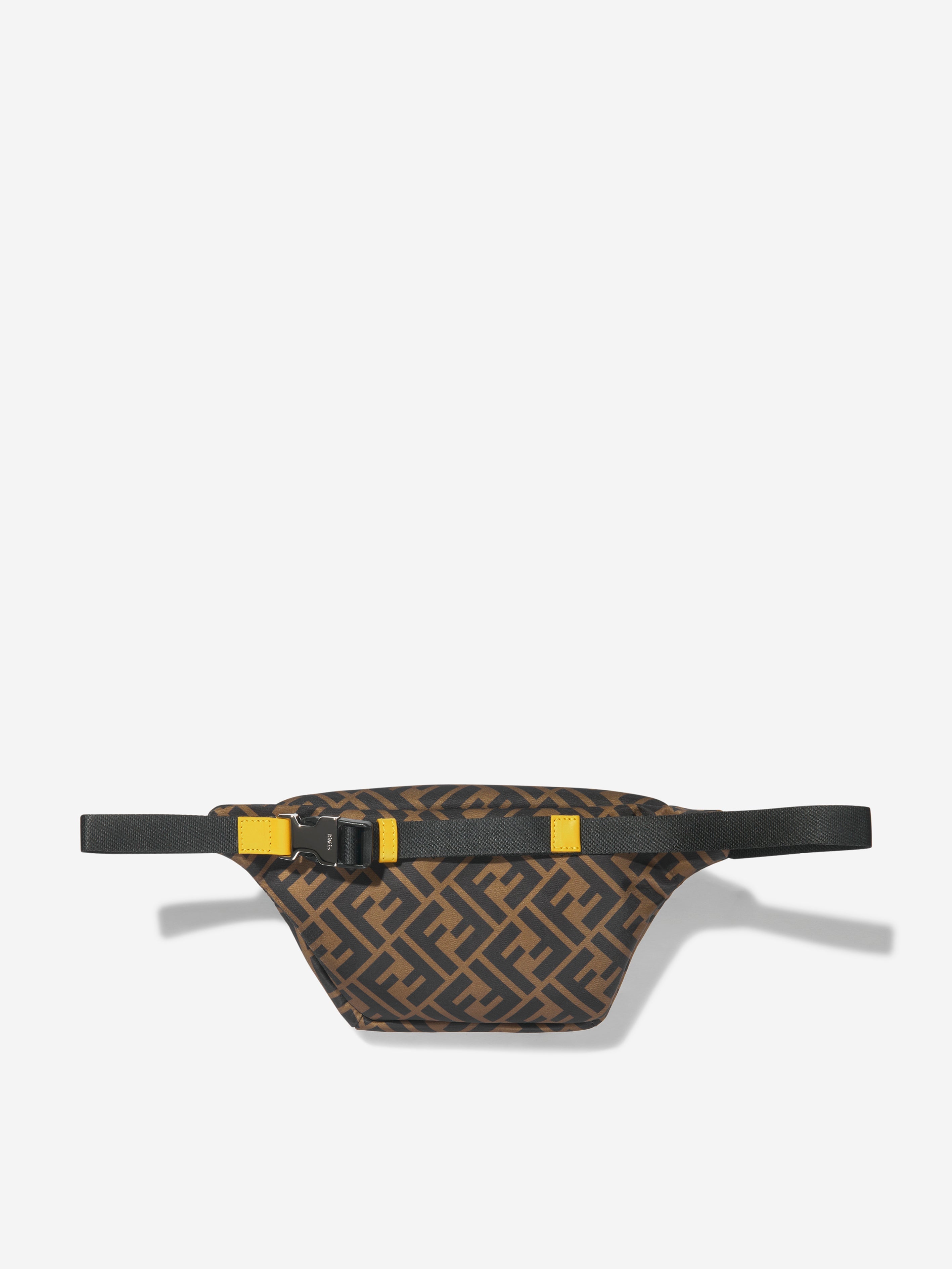 Kids FF Logo Belt Bag in Brown