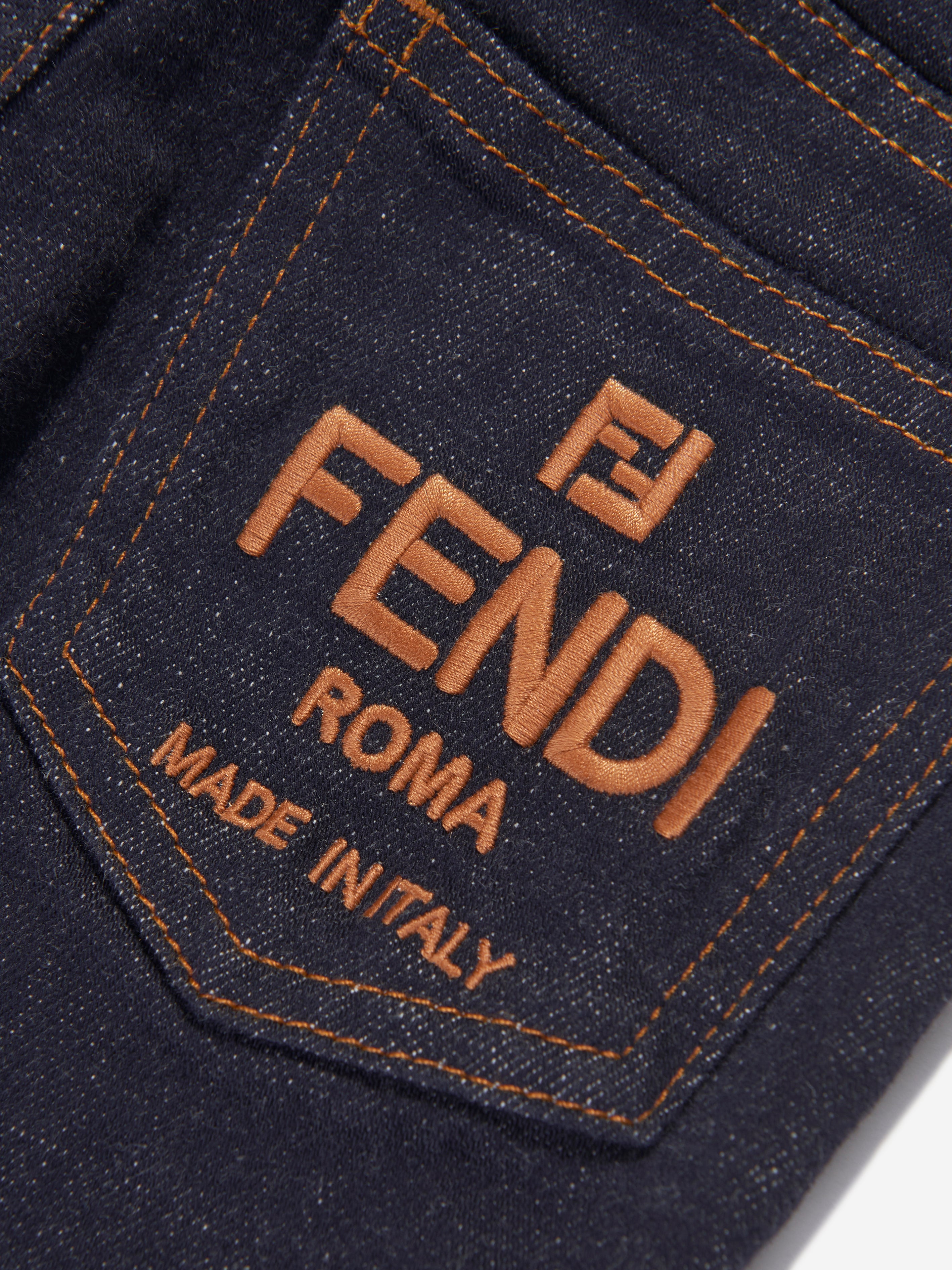 Girls Slim Fit Jeans in Blue