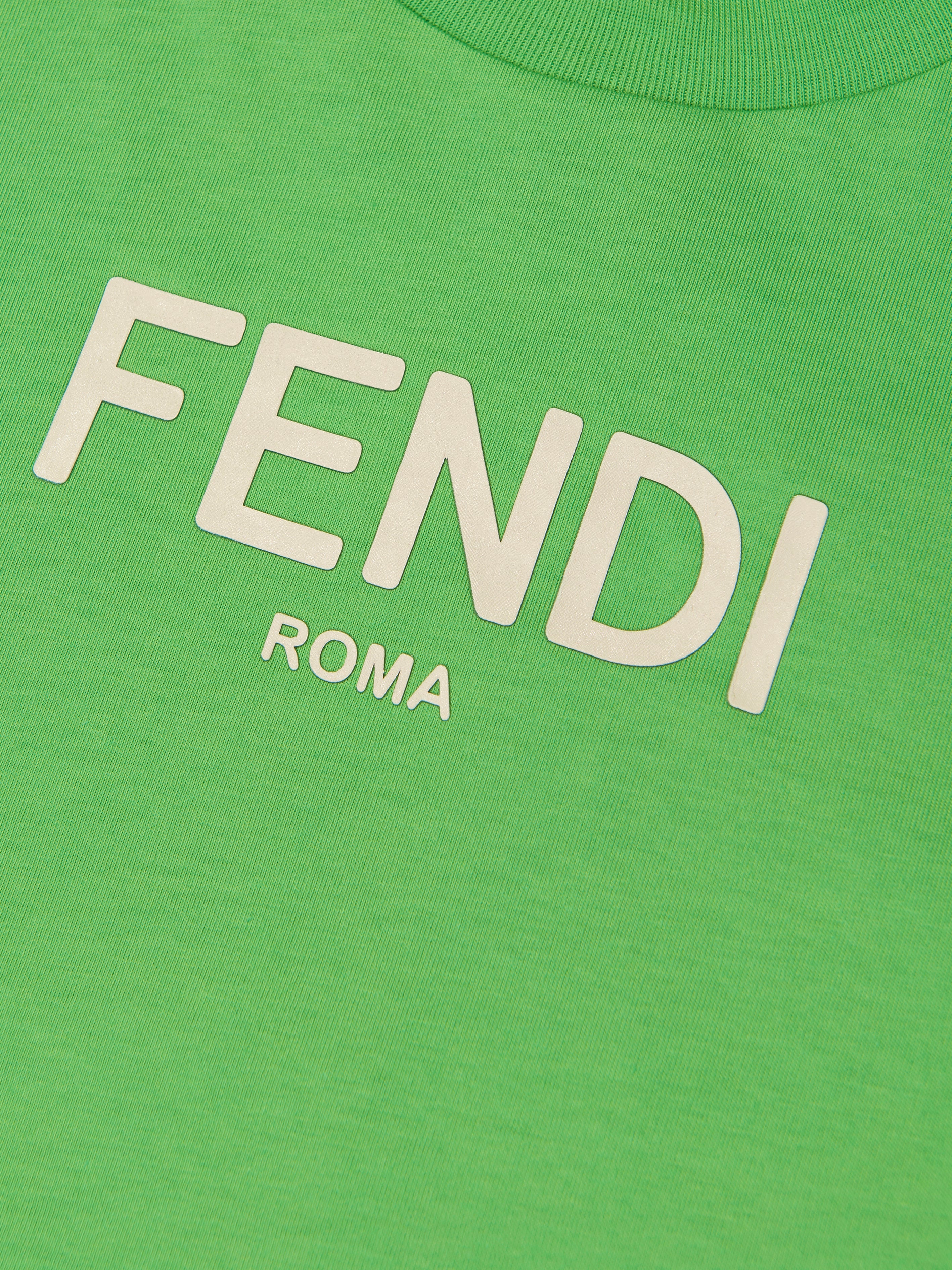 Kids Logo T-Shirt in Green